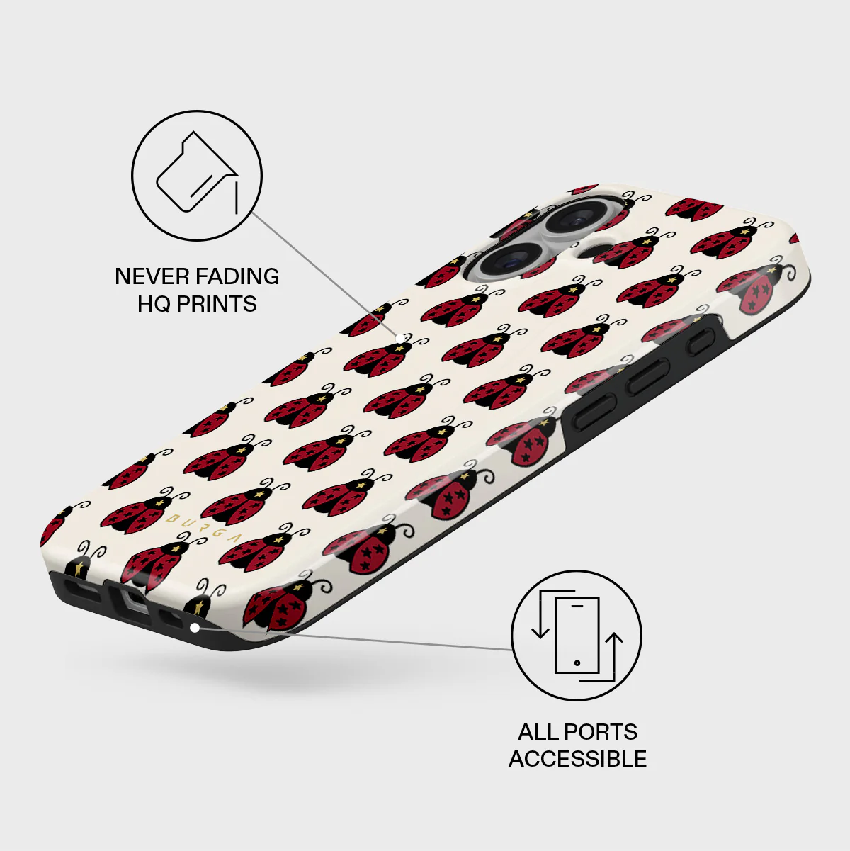 Lady Luck - iPhone 16 Plus Case - Image 3