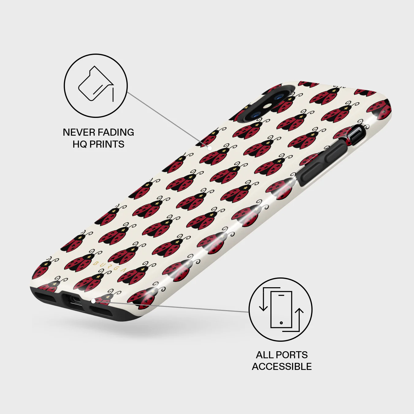 Lady Luck - iPhone X / XS Case - Image 7