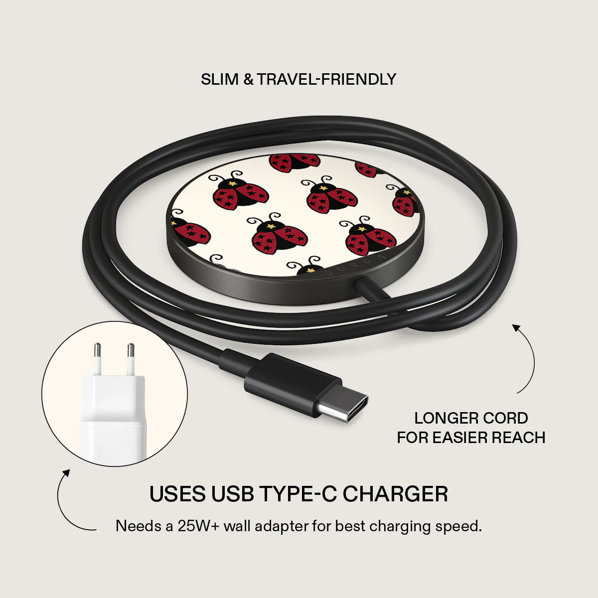 Lady Luck - Magnetic Wireless Charger - Image 6