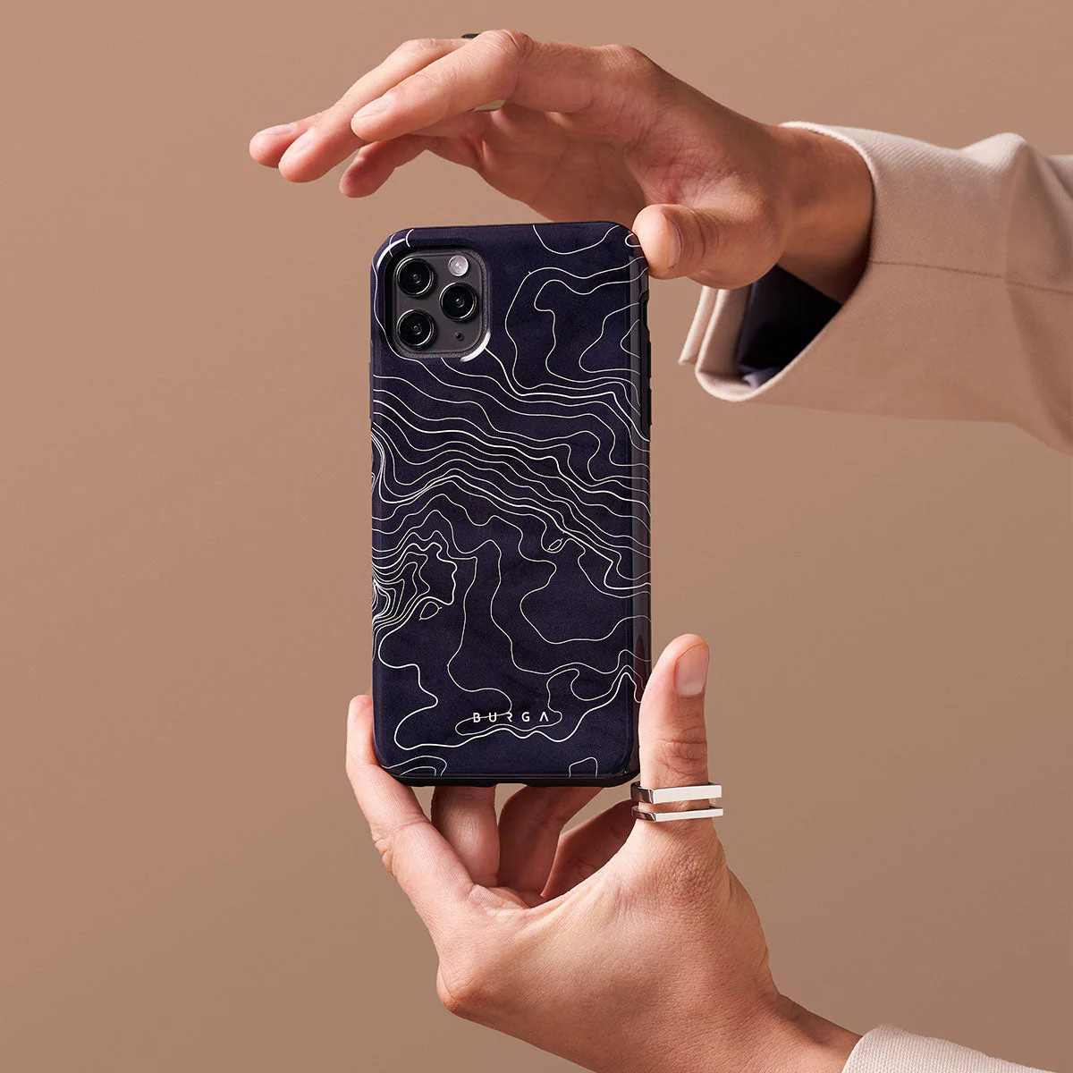 Drifting Shores - Line Art Samsung Galaxy S26 Plus Case - Image 43