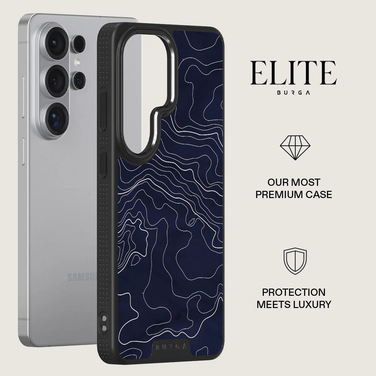 Drifting Shores - Line Art Samsung Galaxy S26 Ultra Case - Image 13