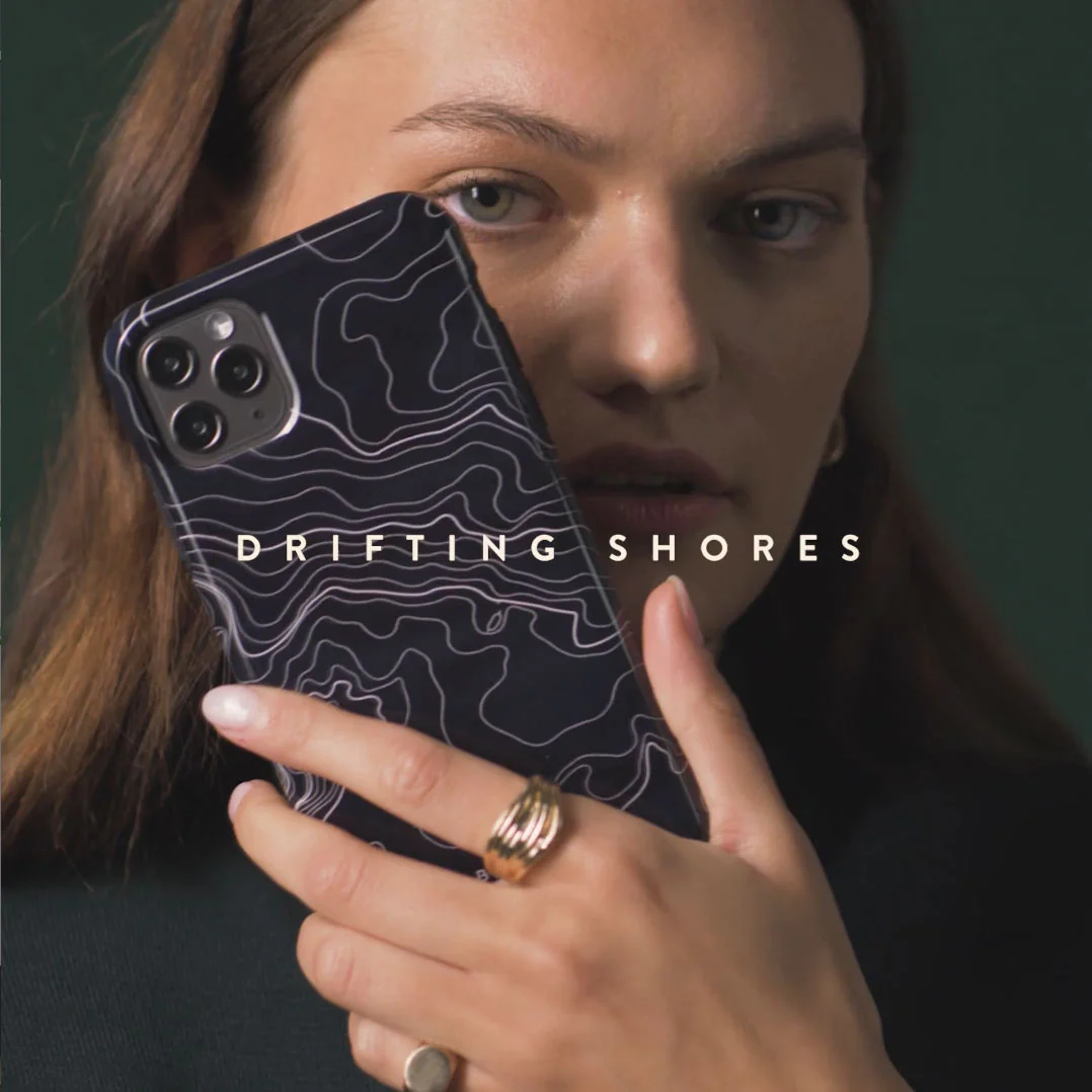 Drifting Shores - Line Art Samsung Galaxy S26 Ultra Case - Image 40