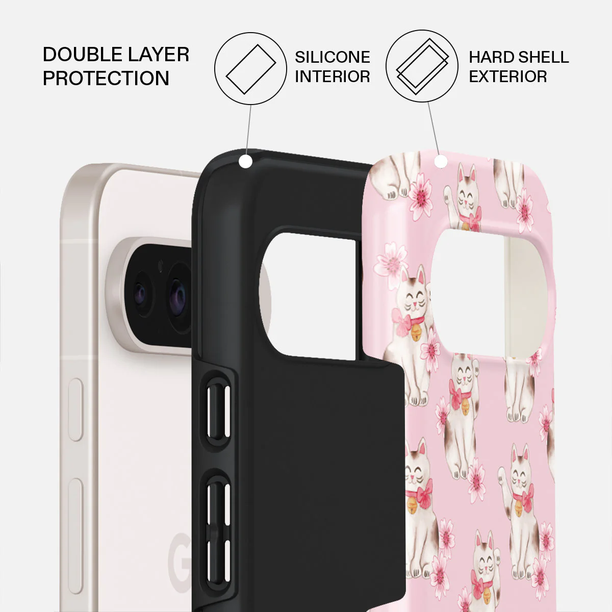 Maneki Neko - Google Pixel 10 Pro Case - Image 2