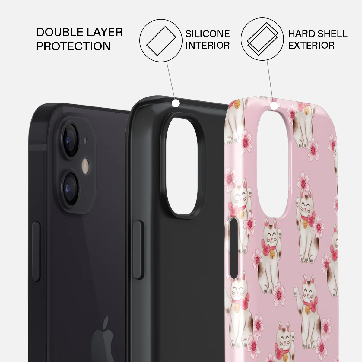Maneki Neko - iPhone 12 Mini Case - Image 6