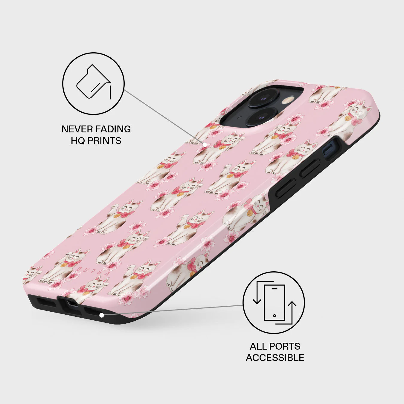 Maneki Neko - iPhone 14 Plus Case - Image 3