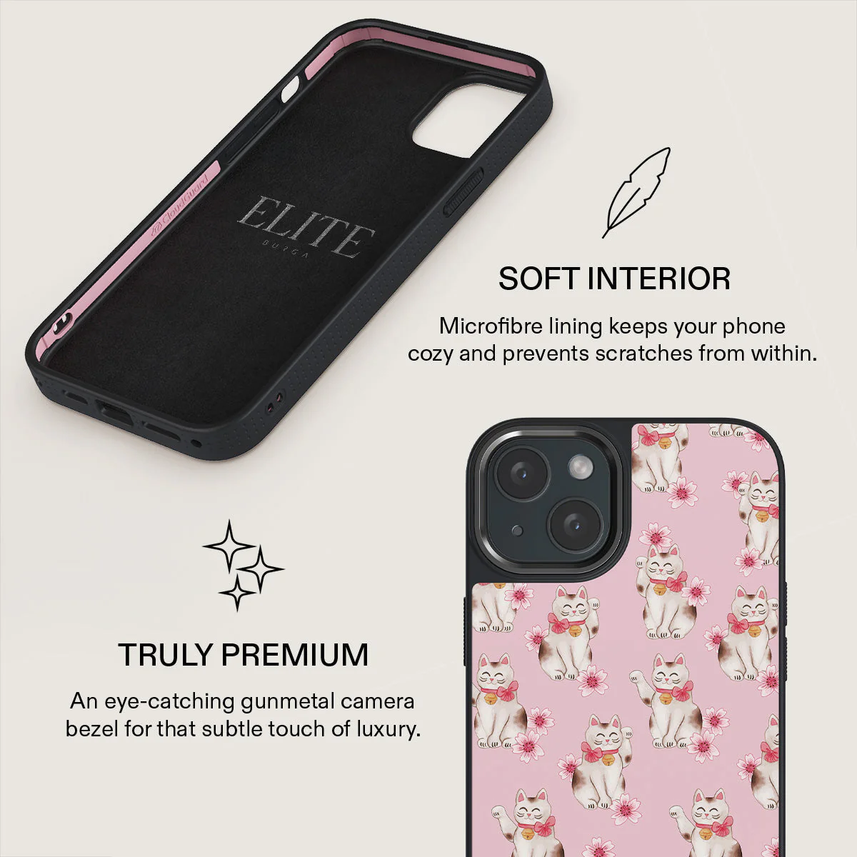 Maneki Neko - iPhone 15 Case - Image 17