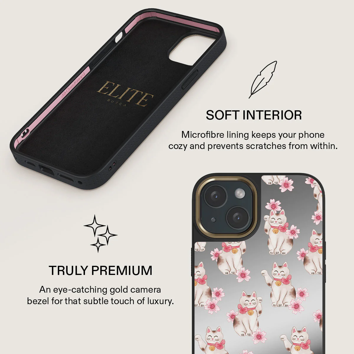 Maneki Neko - iPhone 15 Case - Image 32
