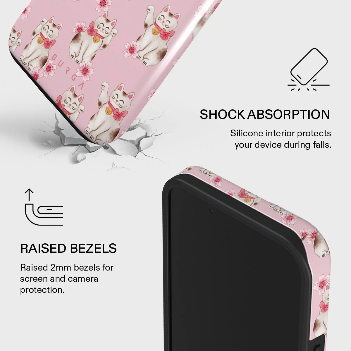 Maneki Neko - iPhone 15 Case - Image 4