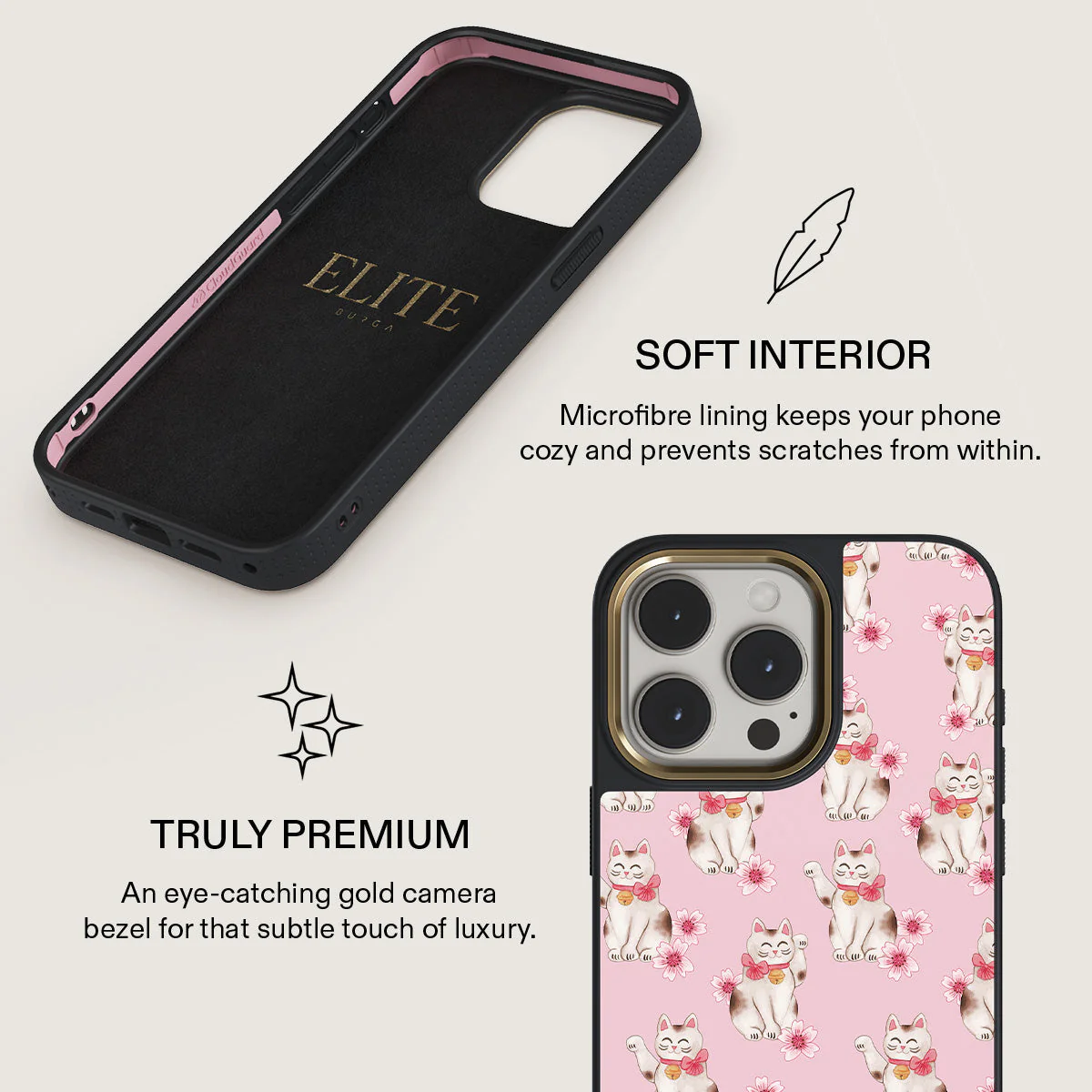 Maneki Neko - iPhone 15 Pro Case - Image 10