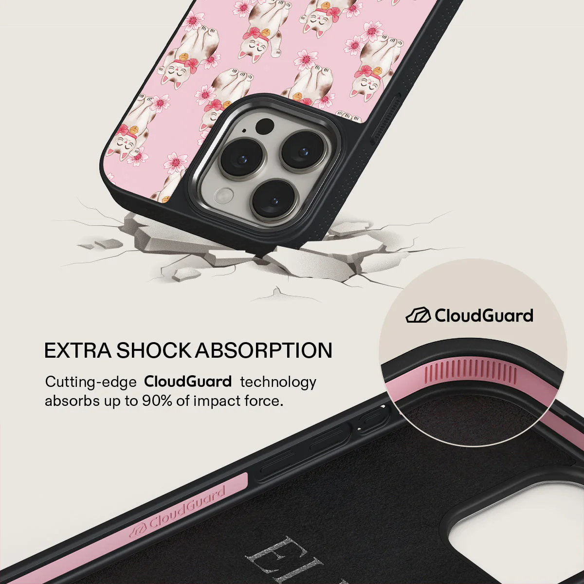 Maneki Neko - iPhone 15 Pro Case - Image 14