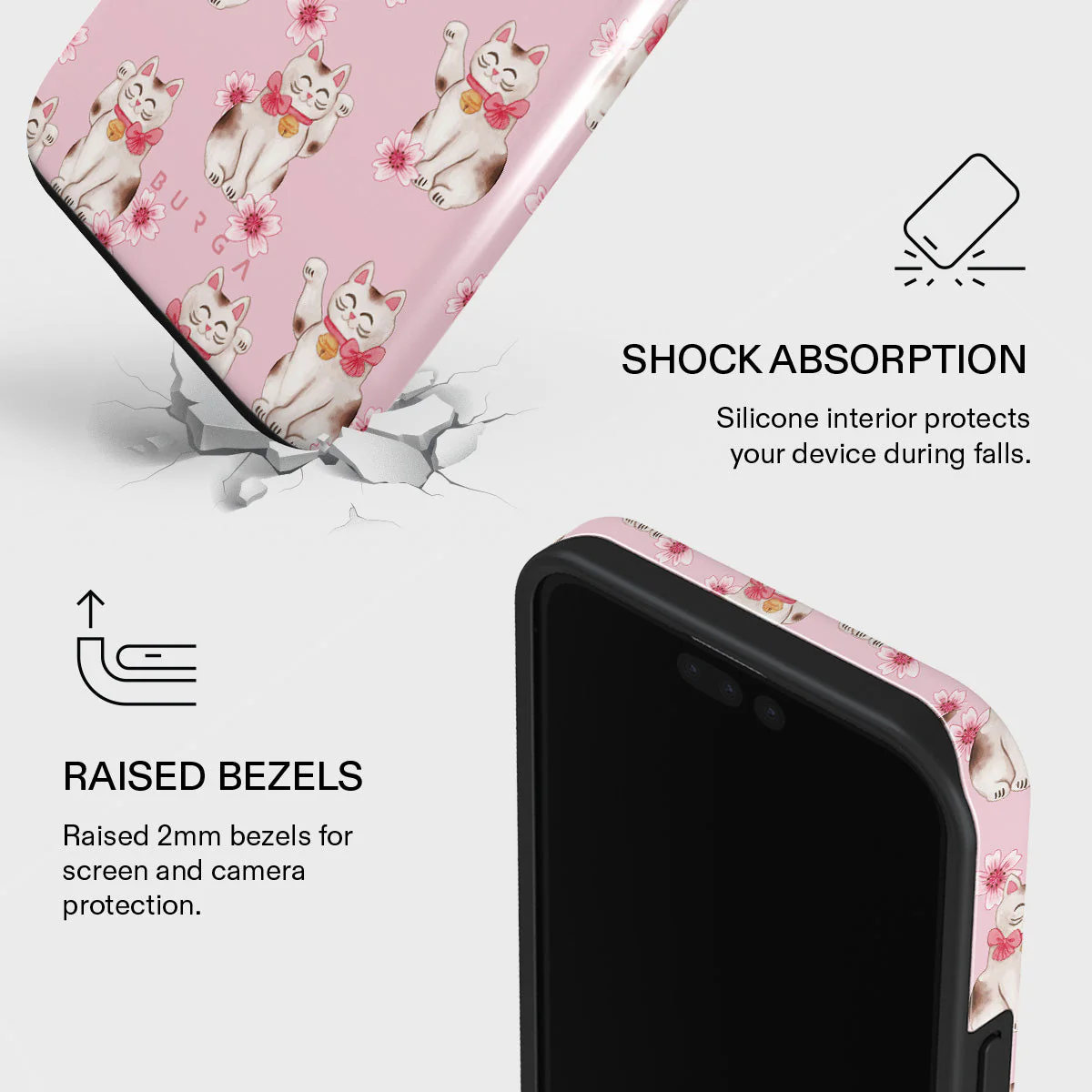 Maneki Neko - iPhone 15 Pro Case - Image 4