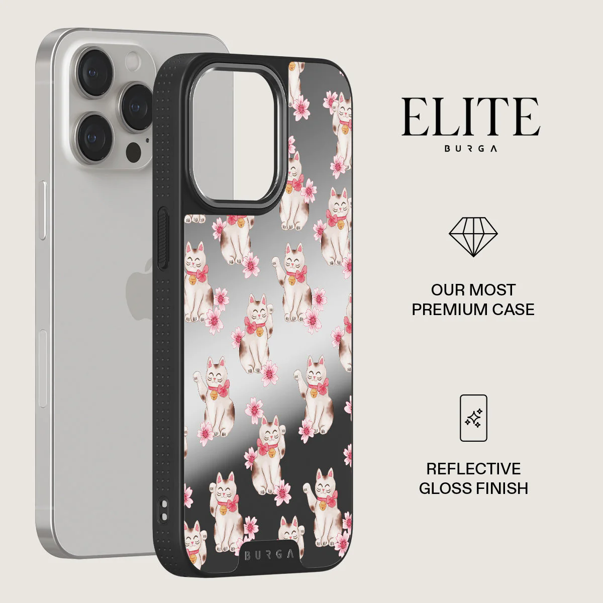 Maneki Neko - iPhone 15 Pro Max Case - Image 35