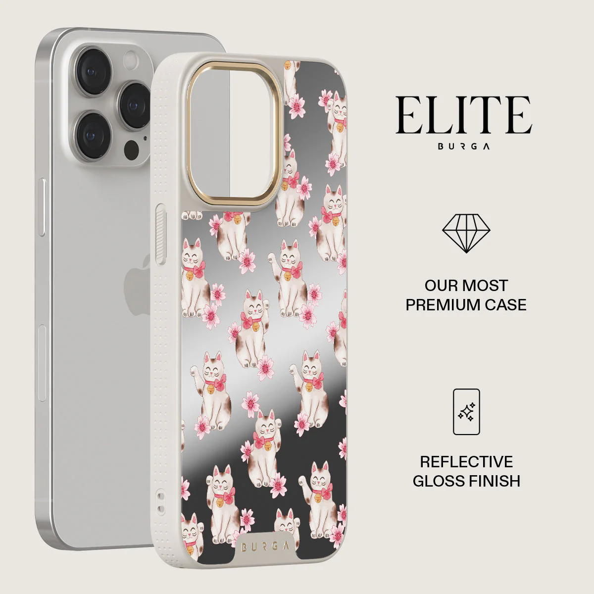 Maneki Neko - iPhone 15 Pro Max Case - Image 43