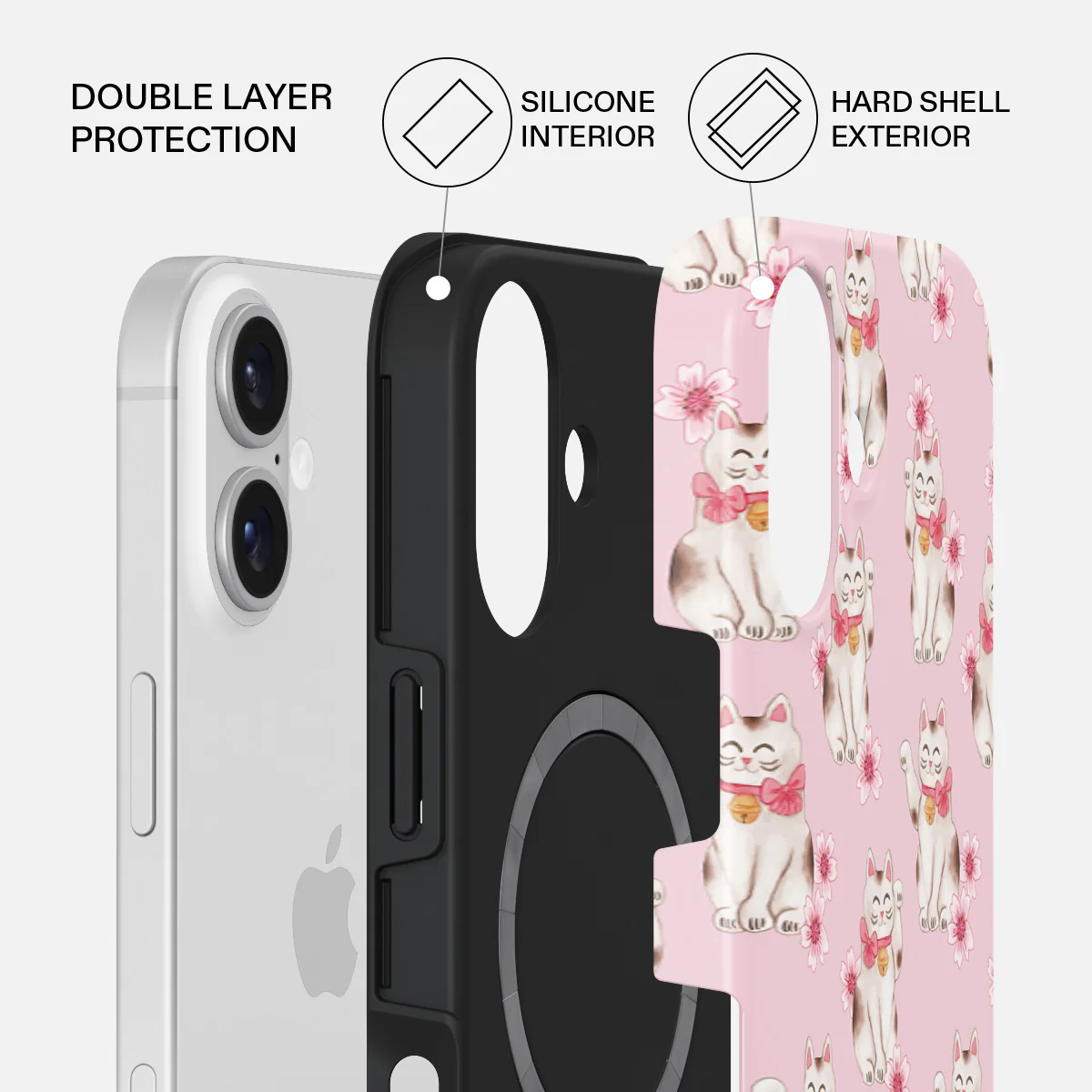 Maneki Neko - iPhone 17 Case - Image 2