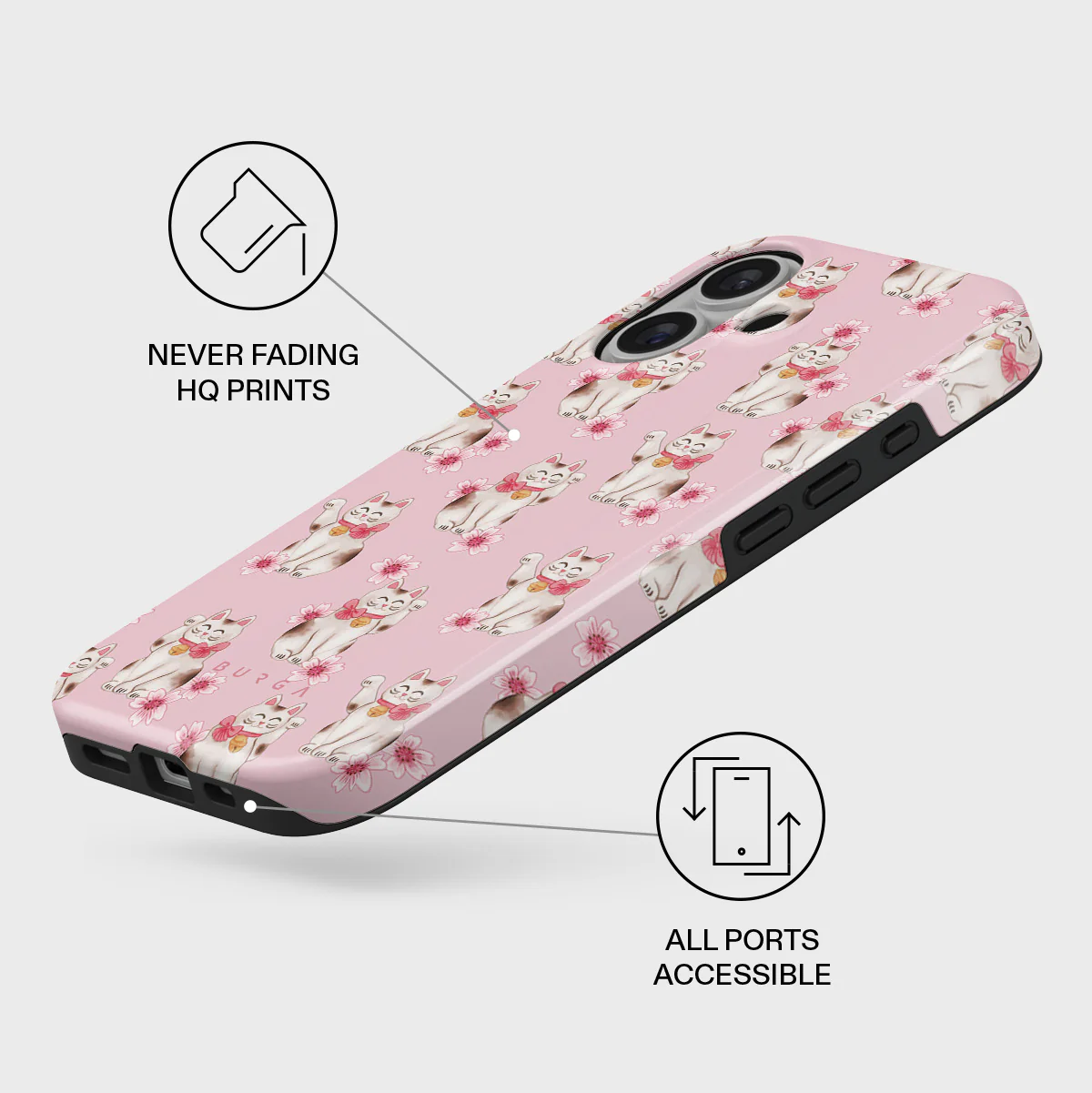 Maneki Neko - iPhone 17 Case - Image 3