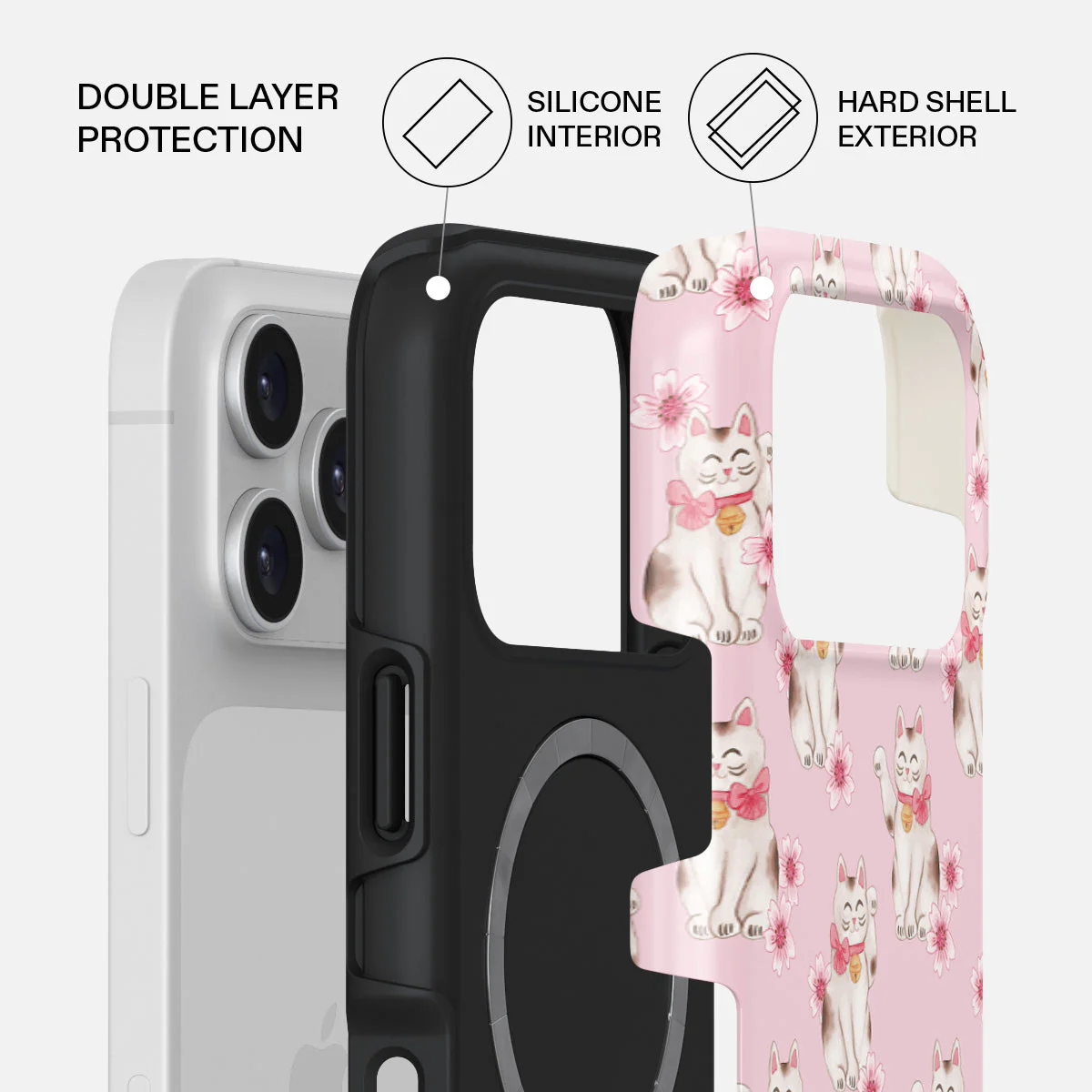 Maneki Neko - iPhone 17 Pro Case - Image 2