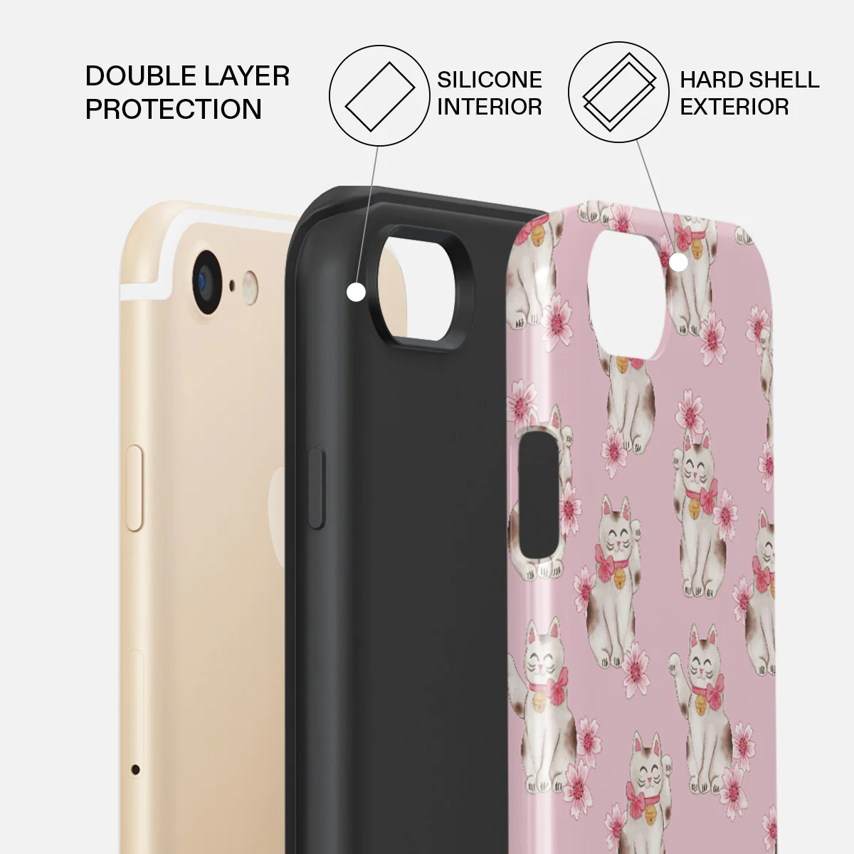Maneki Neko - iPhone SE (2020) Case - Image 6