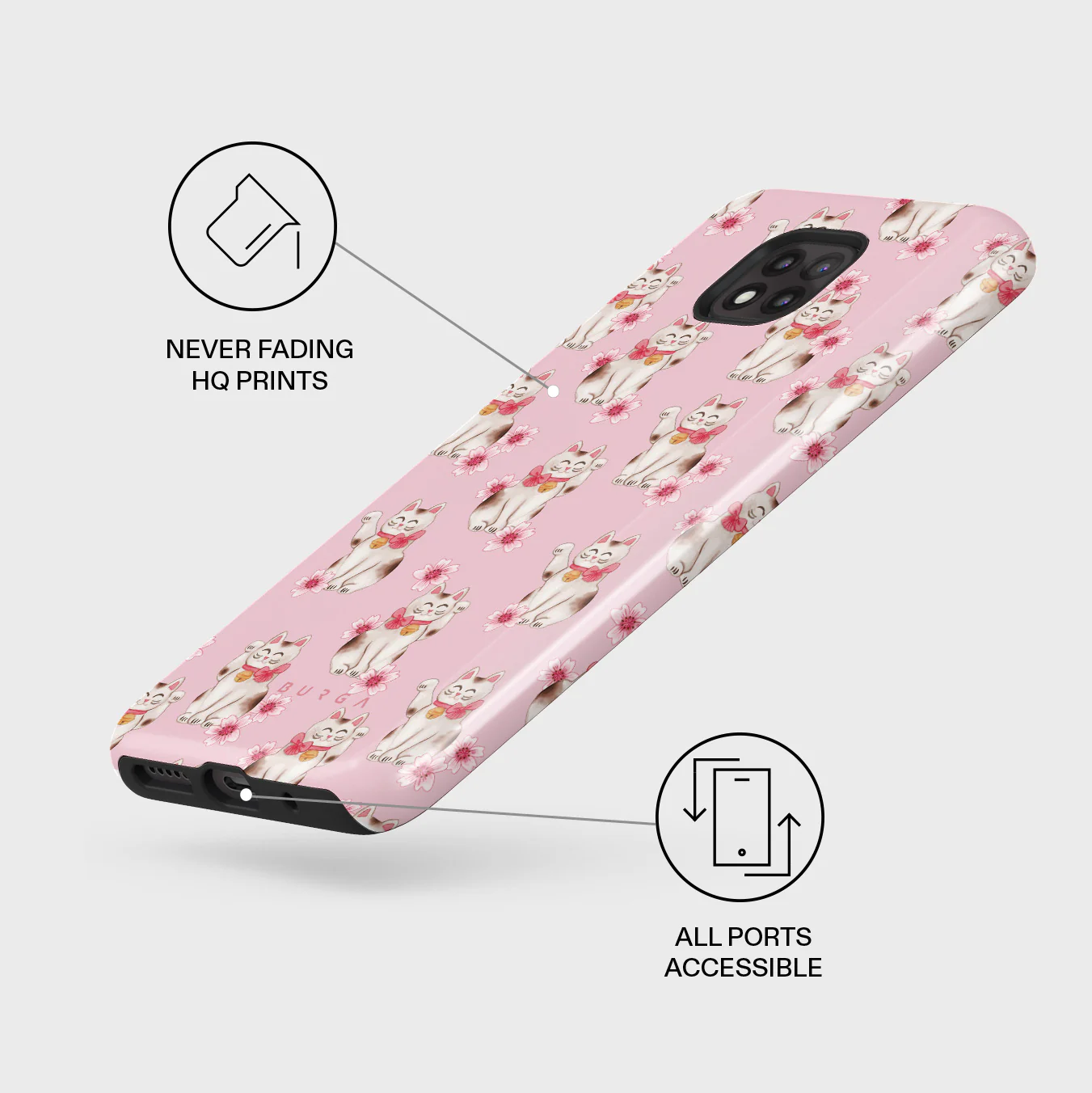 Maneki Neko - Motorola Moto G Power 2021 Case - Image 3