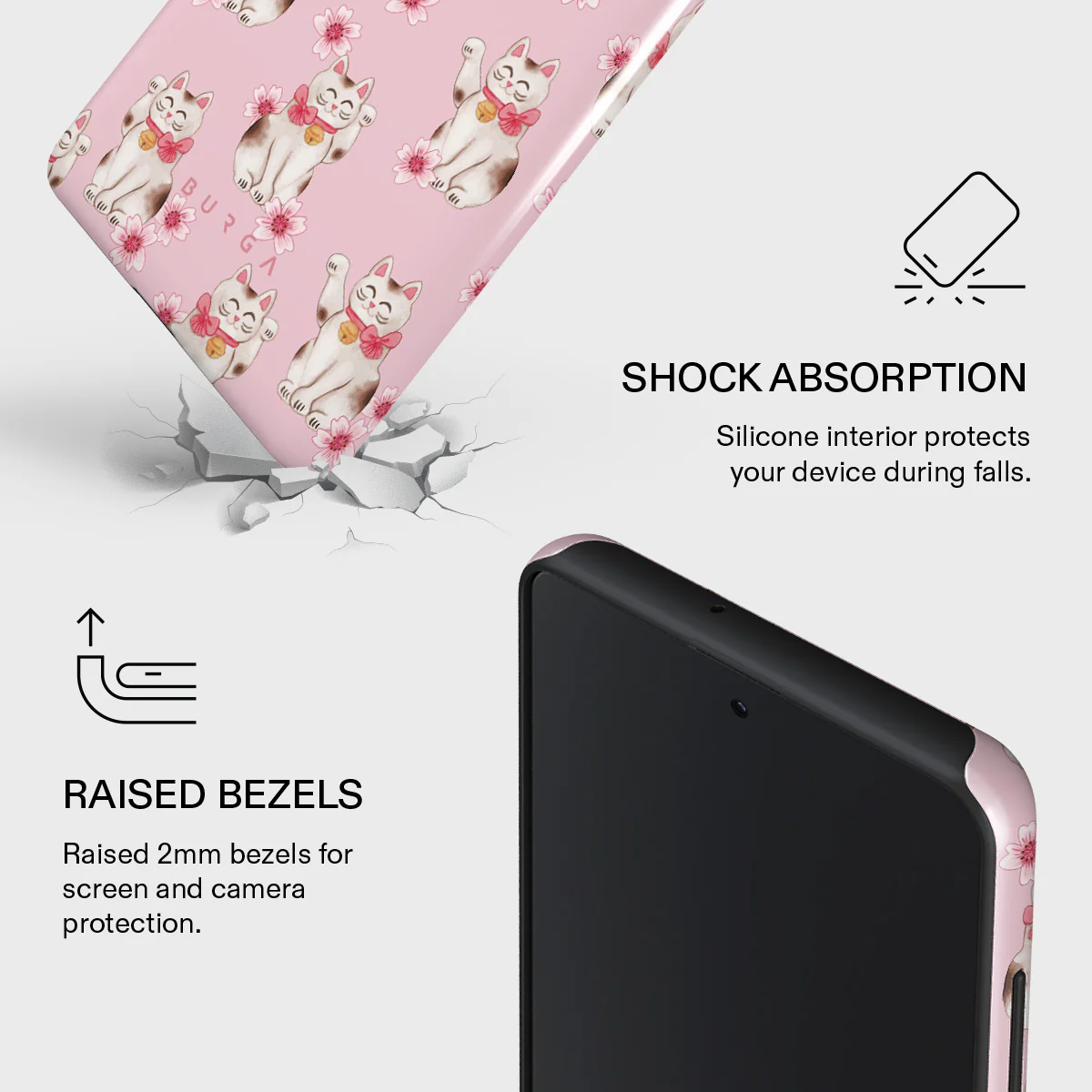 Maneki Neko - Samsung Galaxy A71 4G Case - Image 4