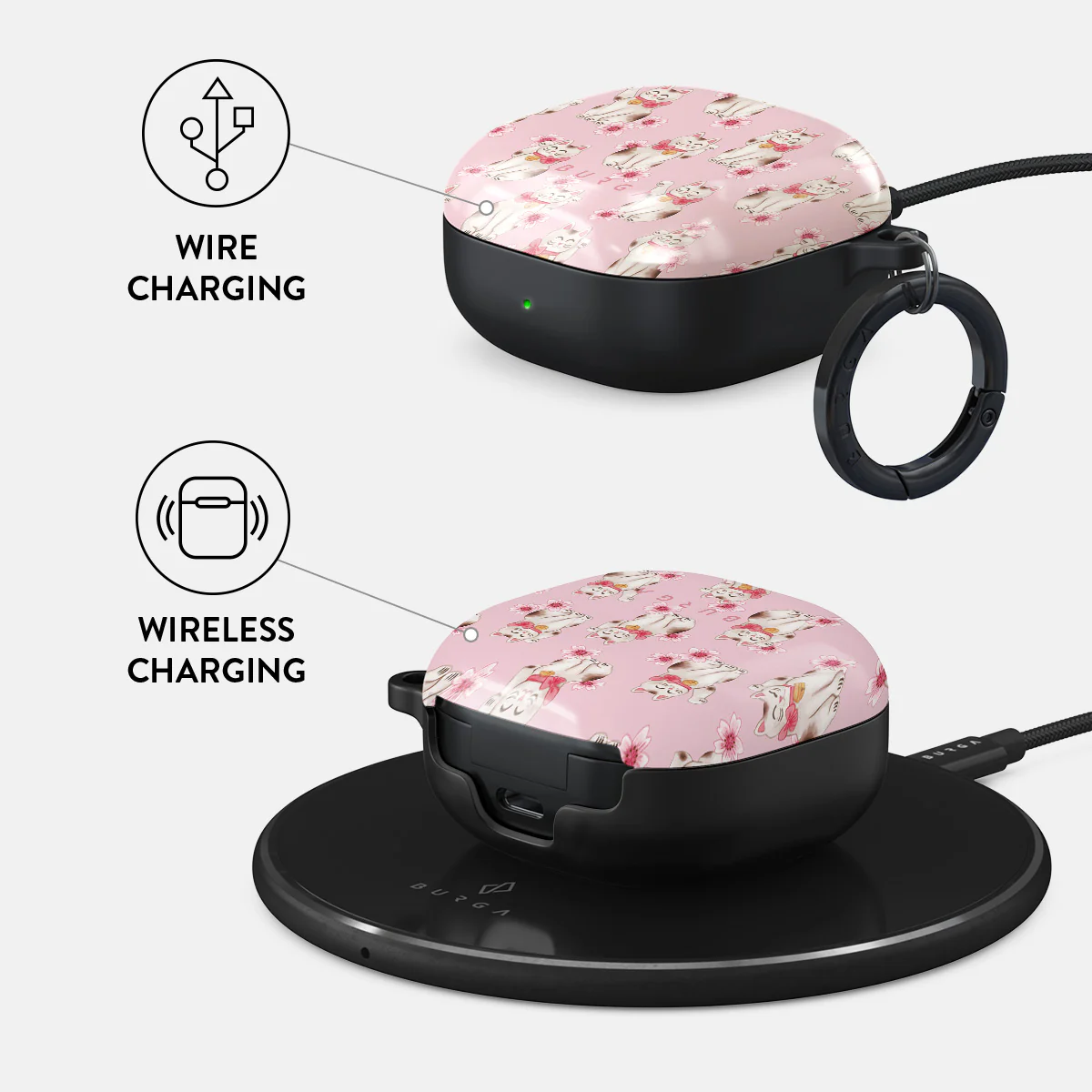 Maneki Neko - Samsung Galaxy Buds FE Case - Image 3