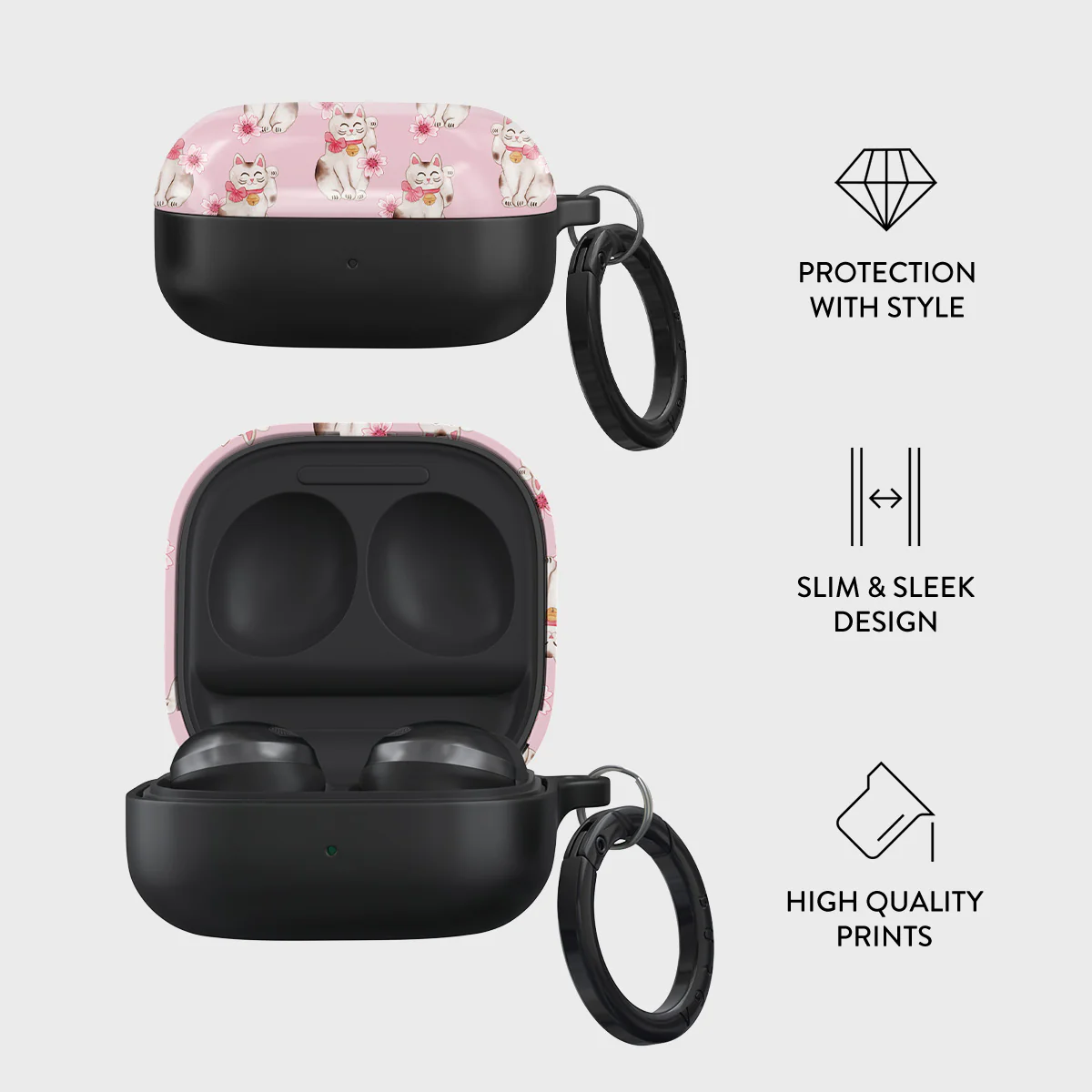 Maneki Neko - Samsung Galaxy Buds Live Case - Image 4