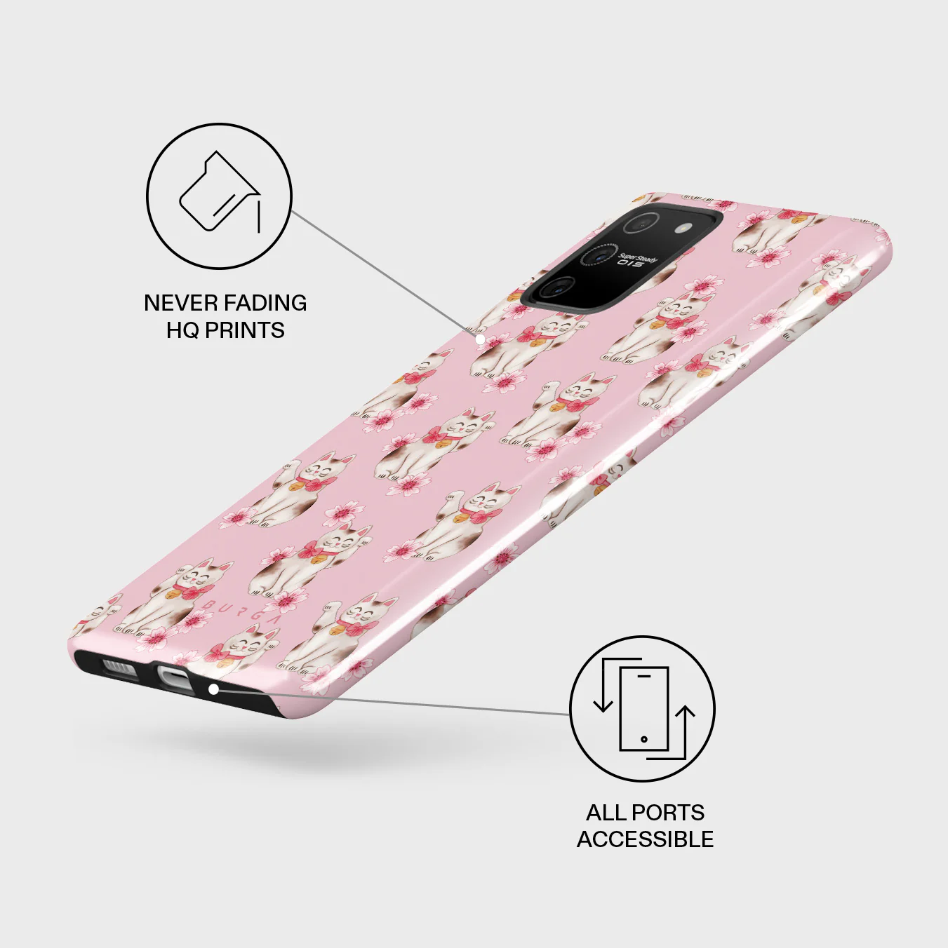 Maneki Neko - Samsung Galaxy S10 Lite Case - Image 3