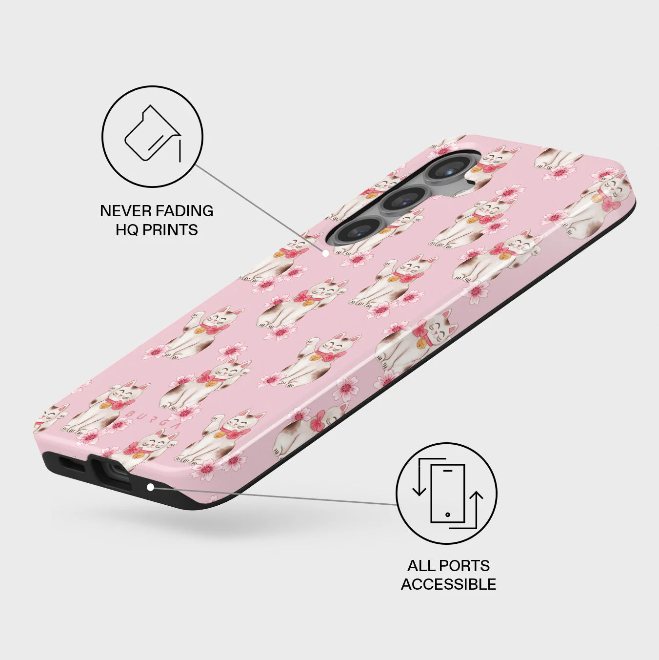 Maneki Neko - Samsung Galaxy S24 Plus Case - Image 3