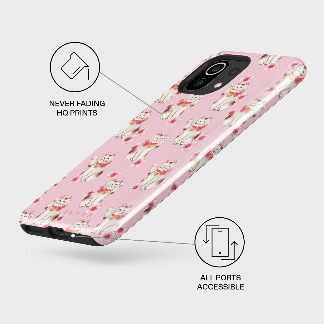 Maneki Neko - Xiaomi 11 Lite 5G NE Case - Image 3