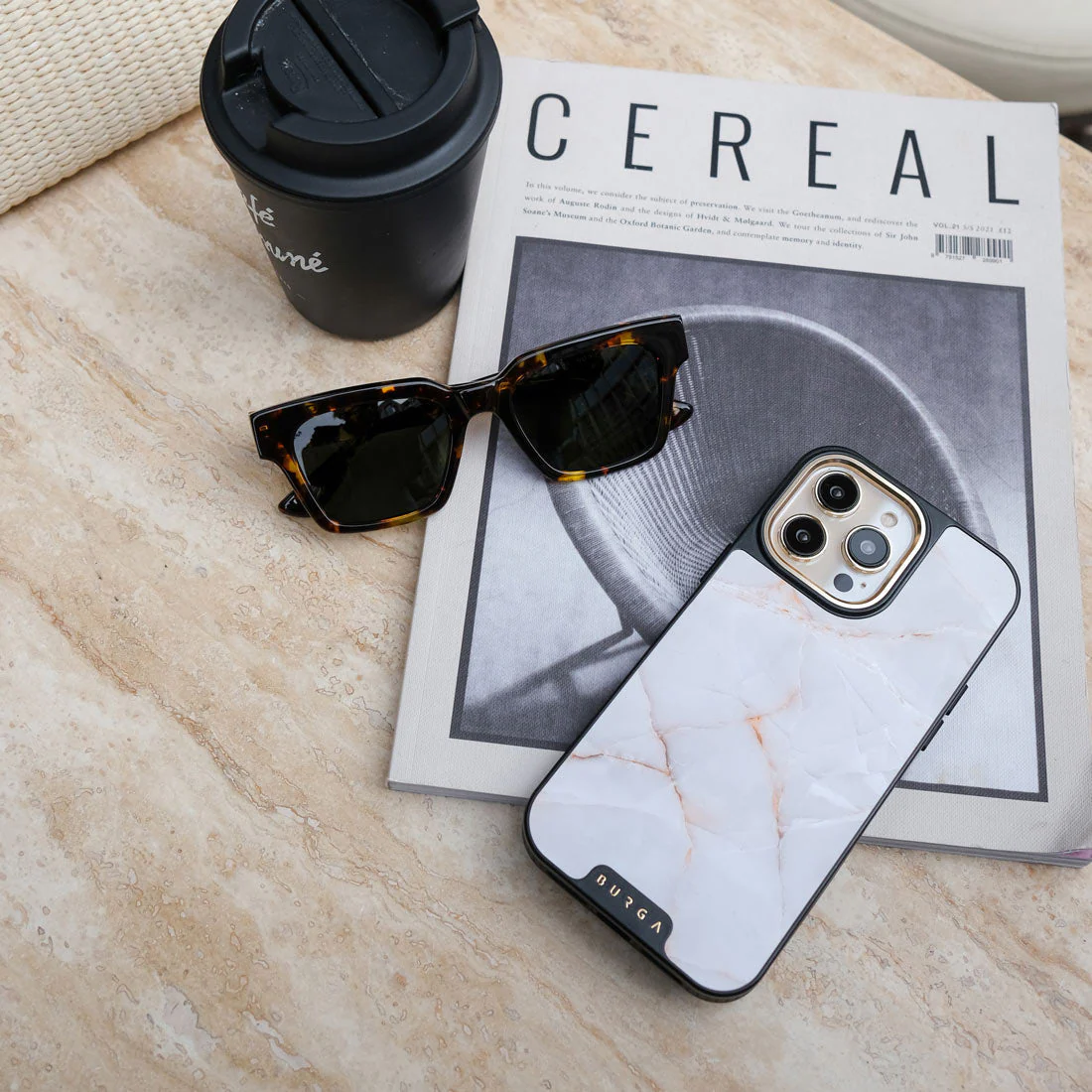 Vanilla Sand - Marble Samsung Galaxy S26 Case - Image 46