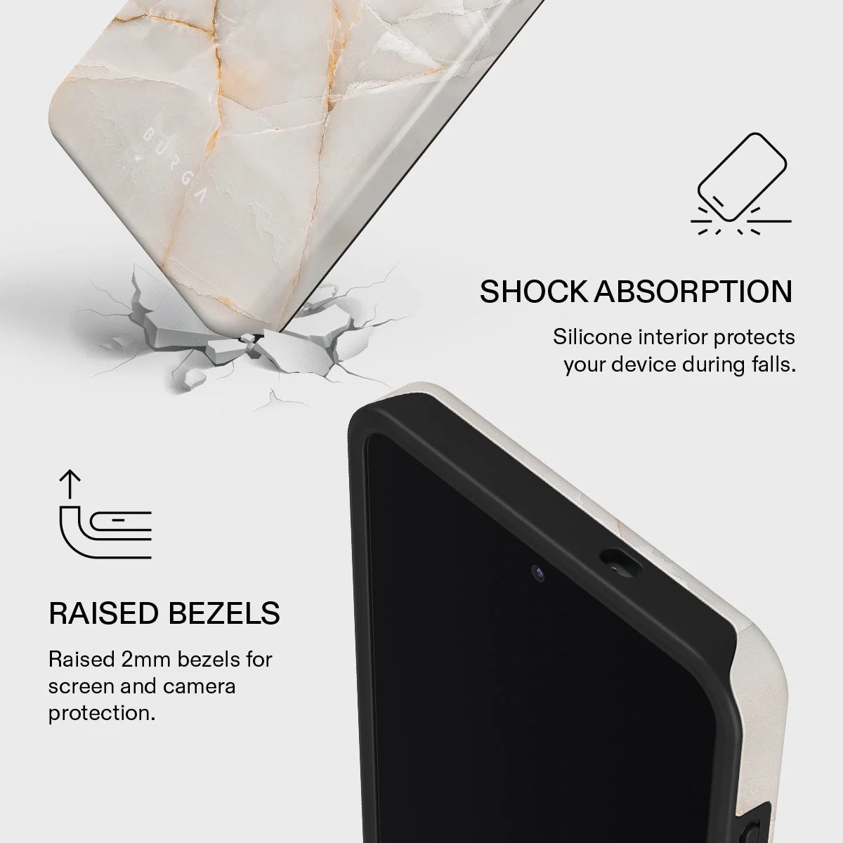 Vanilla Sand - Marble Samsung Galaxy S26 Ultra Case - Image 4