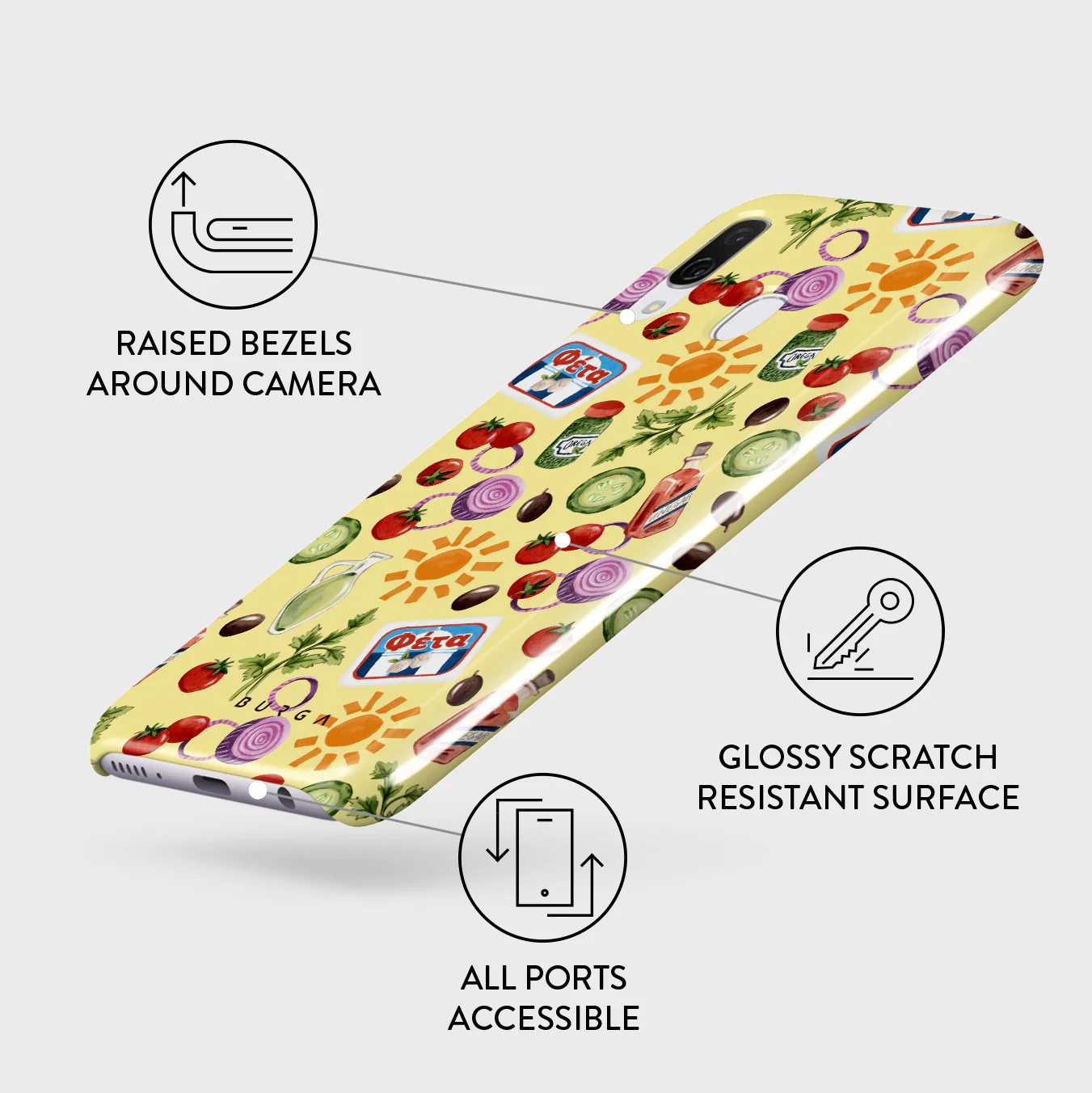Meraki - Samsung Galaxy A40 Case - Image 3
