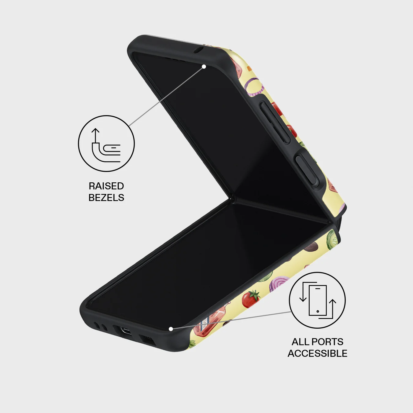 Meraki - Samsung Galaxy Z Flip 3 Case - Image 3