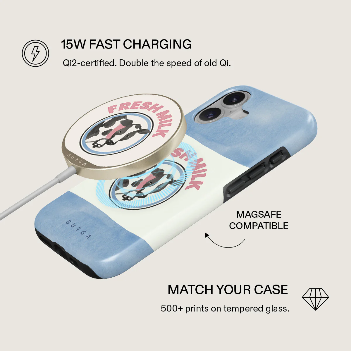 Milkshake - Magnetic Wireless Charger - Image 2