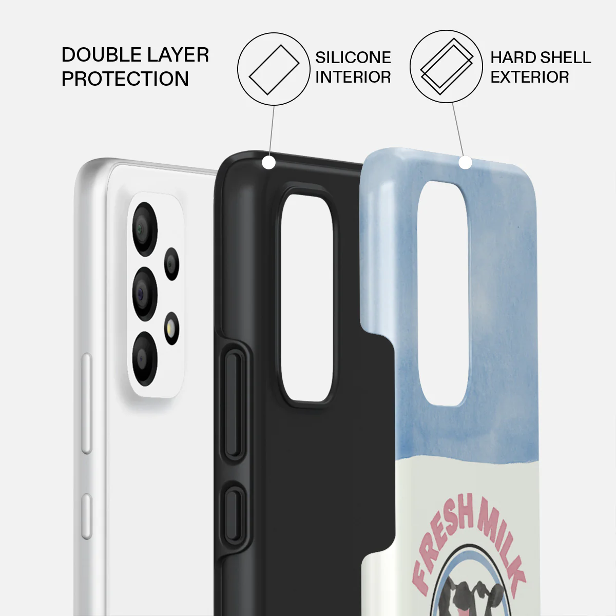 Milkshake - Samsung Galaxy A33 Case - Image 2