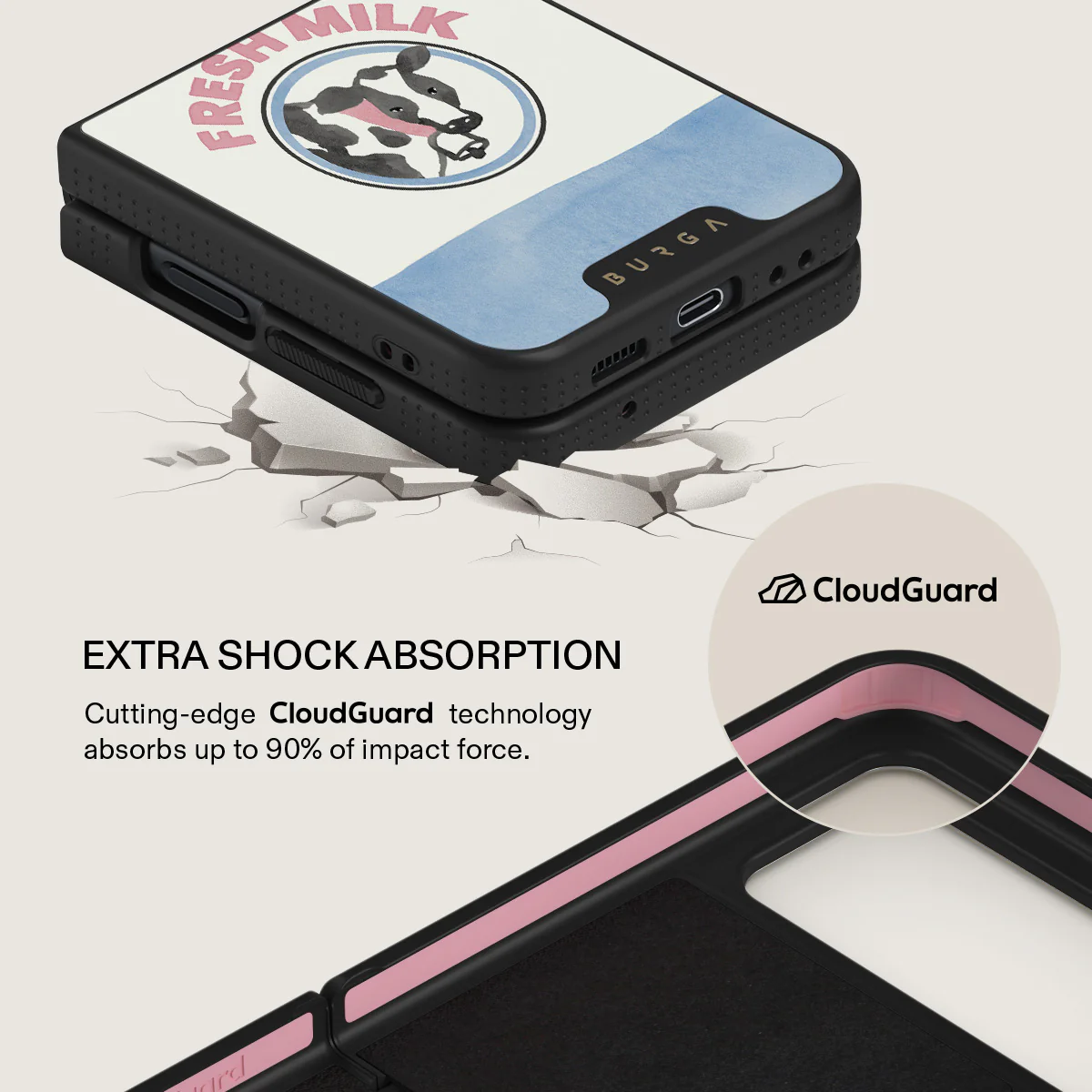 Milkshake - Samsung Galaxy Z Flip 4 Case - Image 16