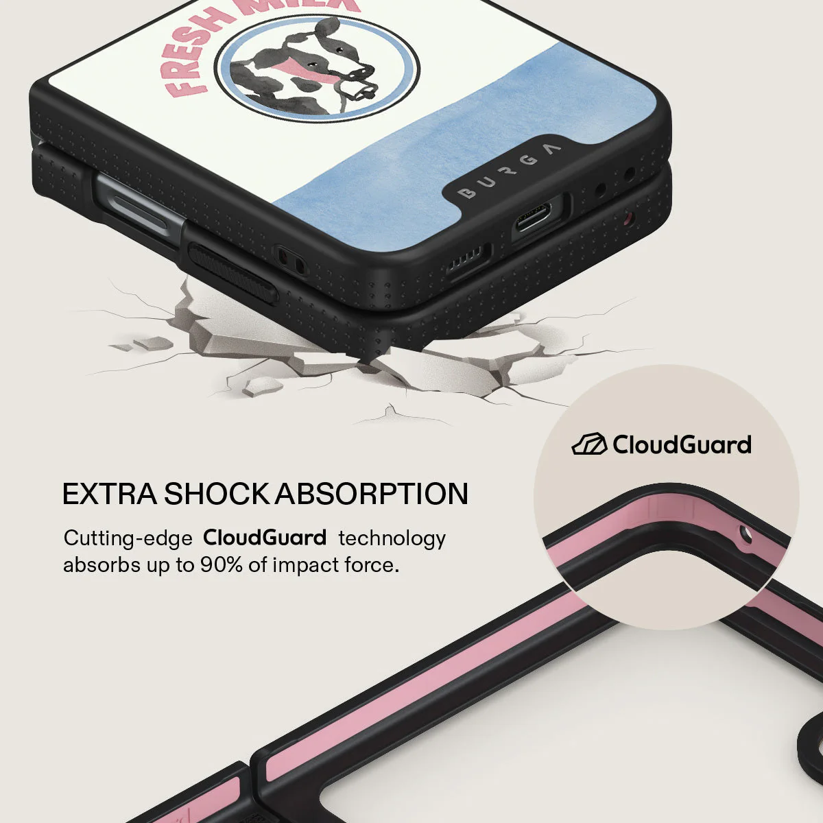 Milkshake - Samsung Galaxy Z Flip 5 Case - Image 17