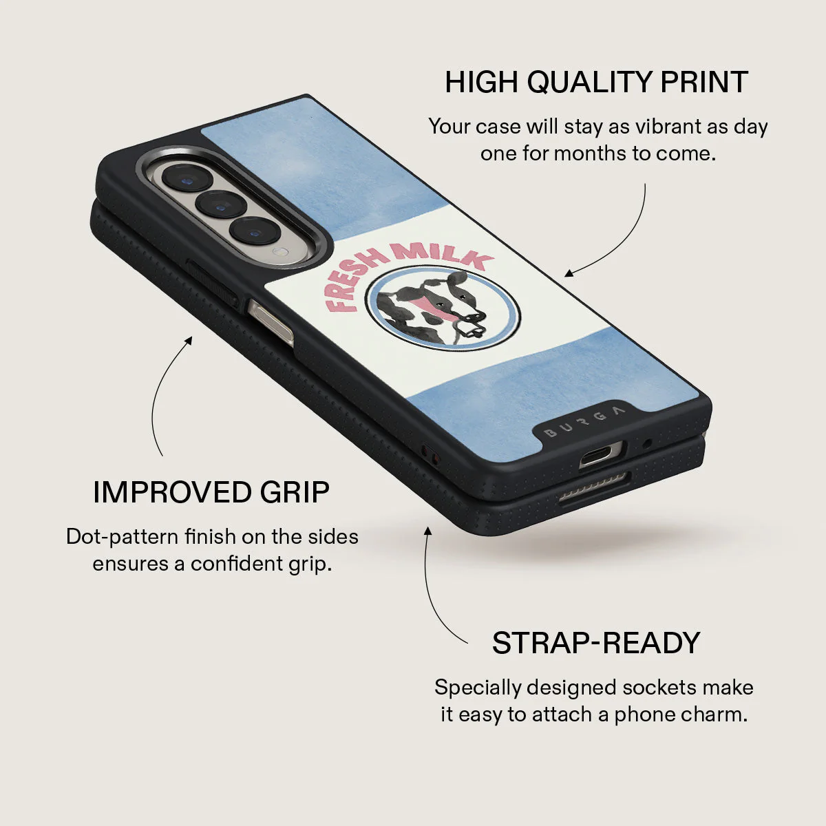 Milkshake - Samsung Galaxy Z Fold 4 Case - Image 17