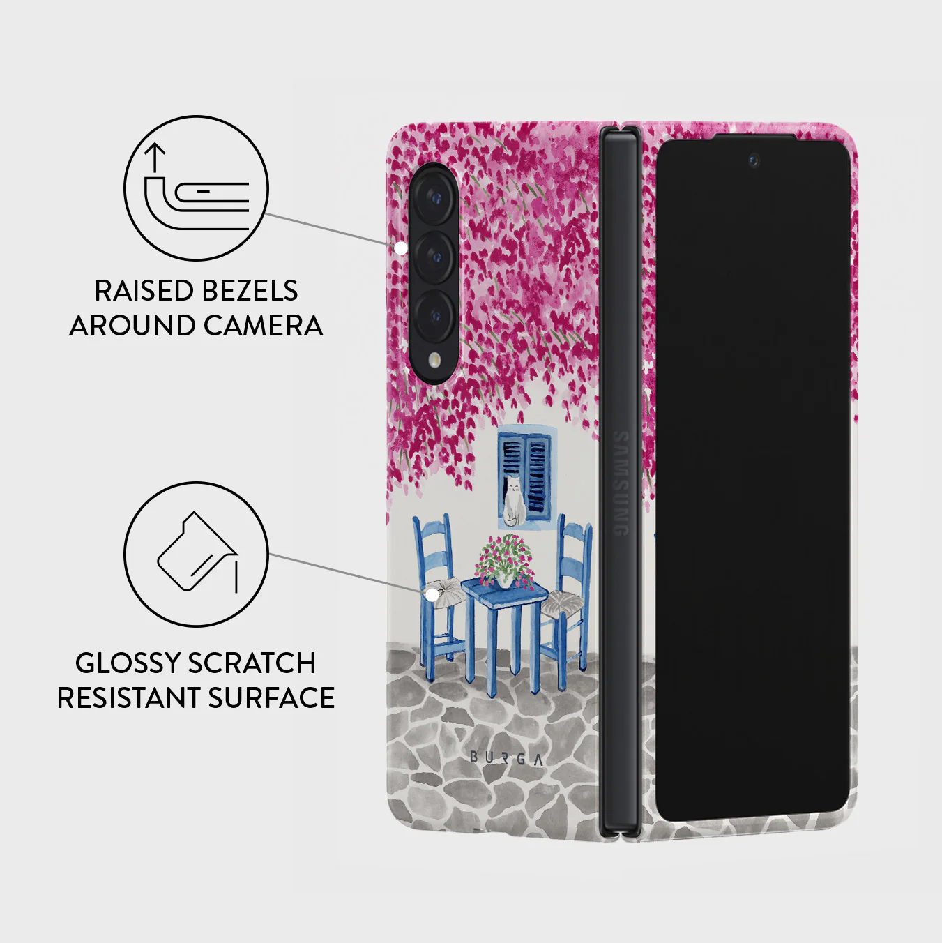 Milos - Samsung Galaxy Z Fold 4 Case - Image 3