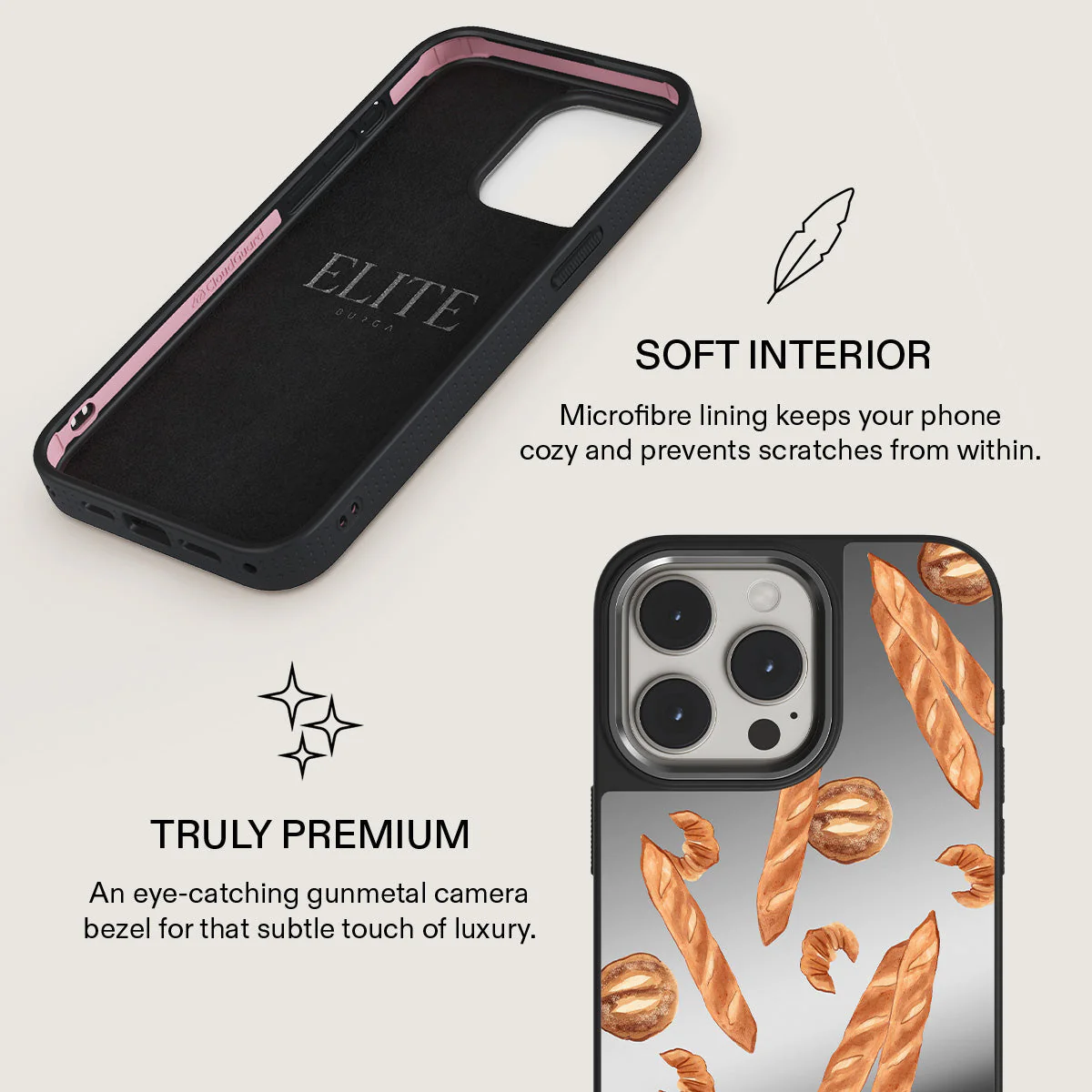 No Crumbs - iPhone 14 Pro Case - Image 40