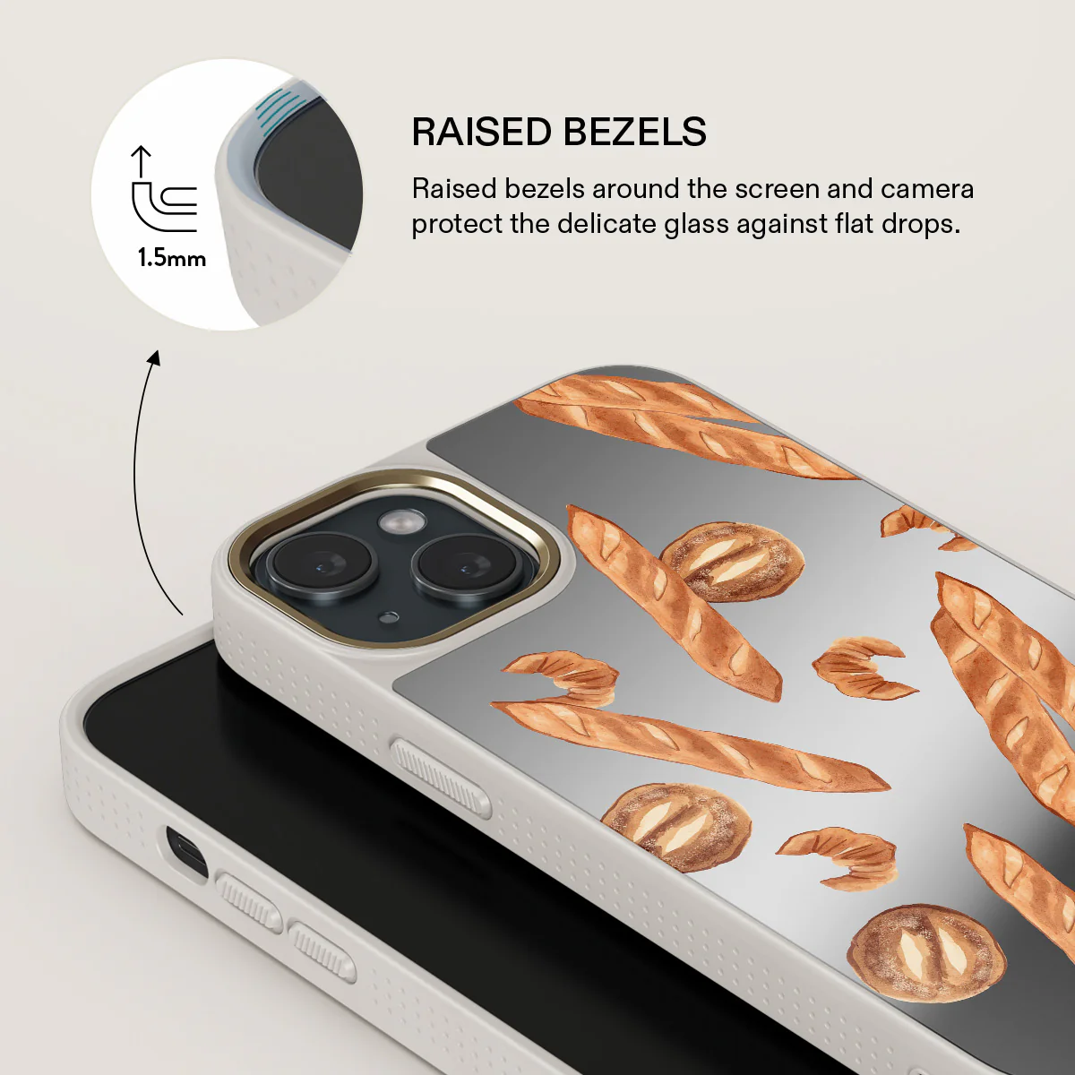 No Crumbs - iPhone 15 Case - Image 57