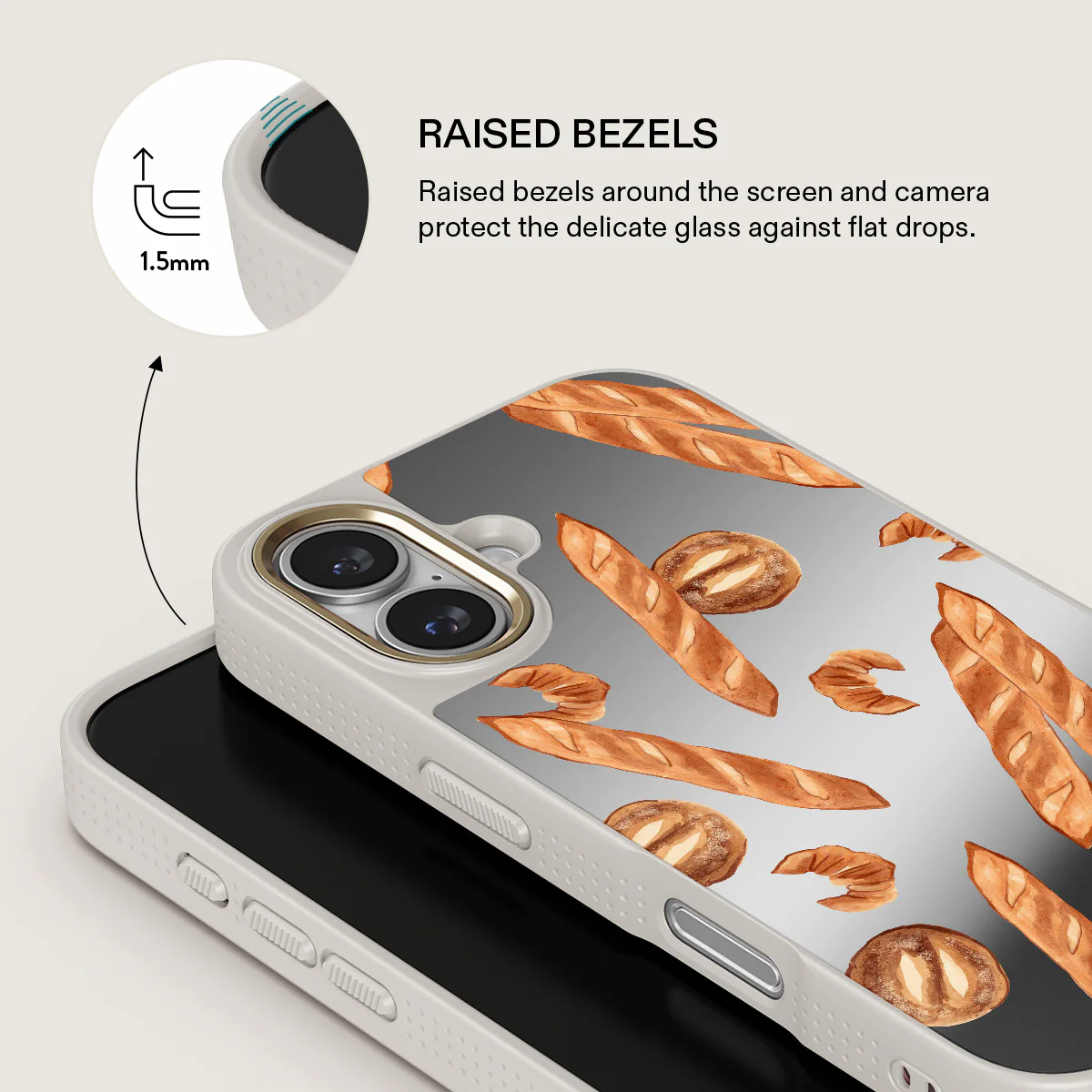 No Crumbs - iPhone 16 Case - Image 58