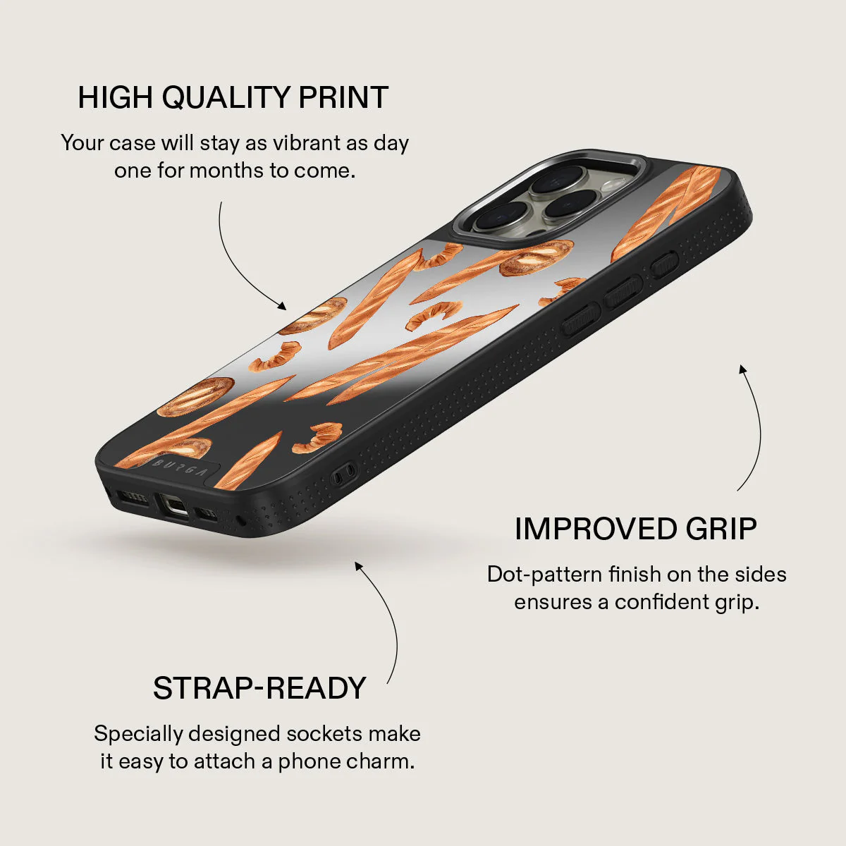 No Crumbs - iPhone 16 Pro Case - Image 40