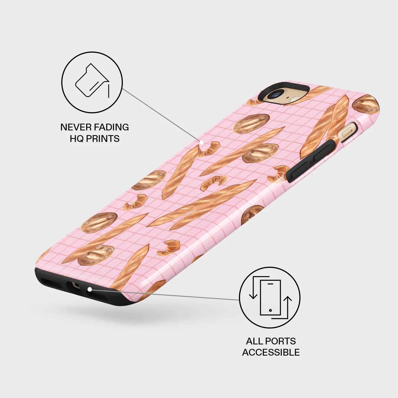 No Crumbs - iPhone SE (2022) Case - Image 7