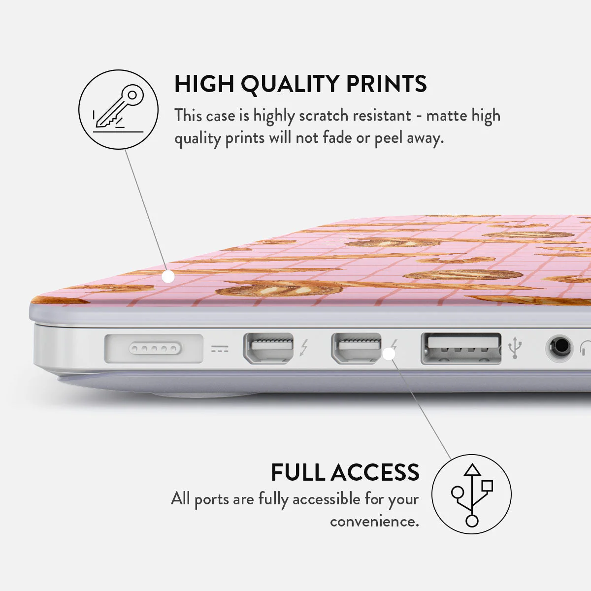 No Crumbs - Macbook Case - Image 23