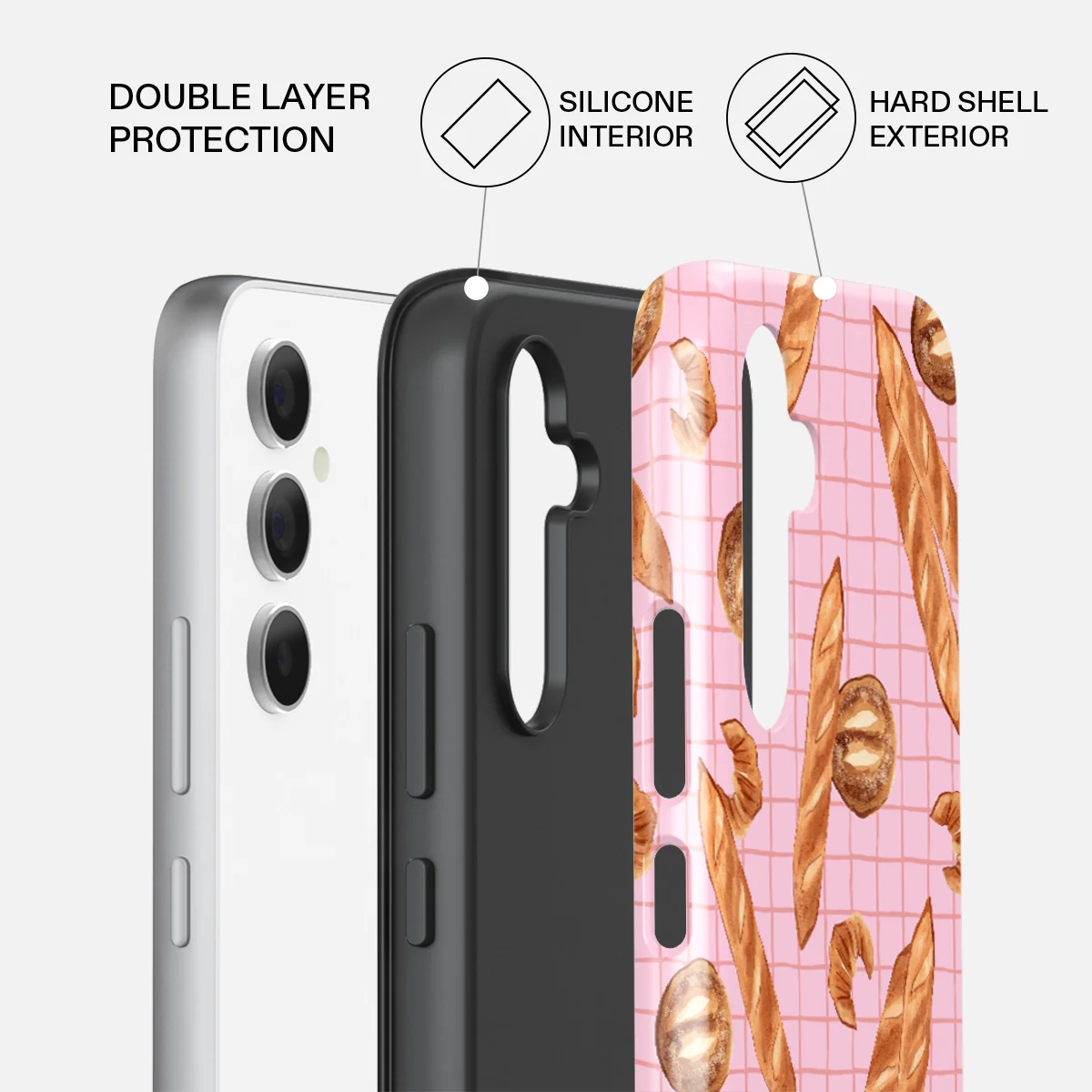No Crumbs - Samsung Galaxy A55 Case - Image 2