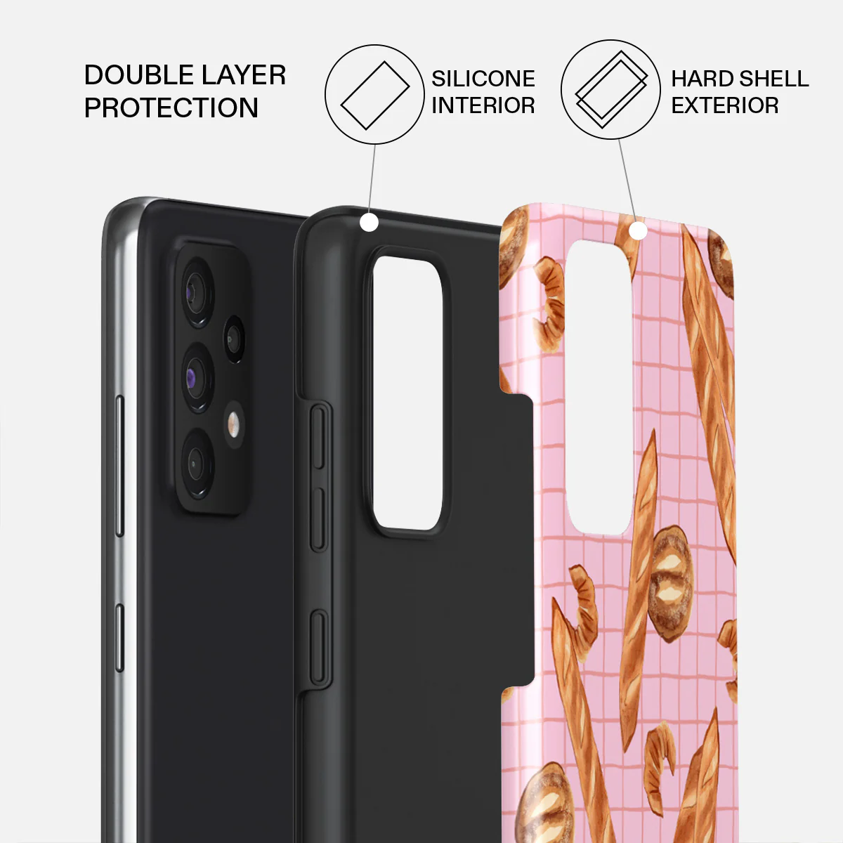 No Crumbs - Samsung Galaxy A72 4G / 5G Case - Image 6
