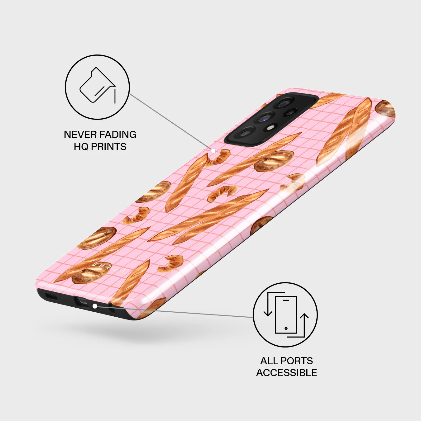 No Crumbs - Samsung Galaxy A72 4G / 5G Case - Image 7
