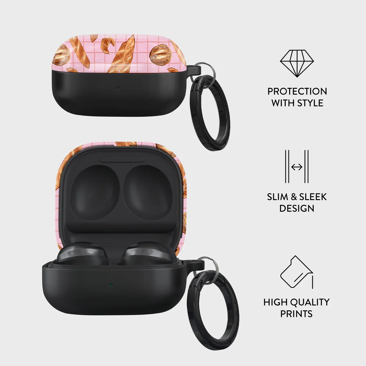 No Crumbs - Samsung Galaxy Buds FE Case - Image 4
