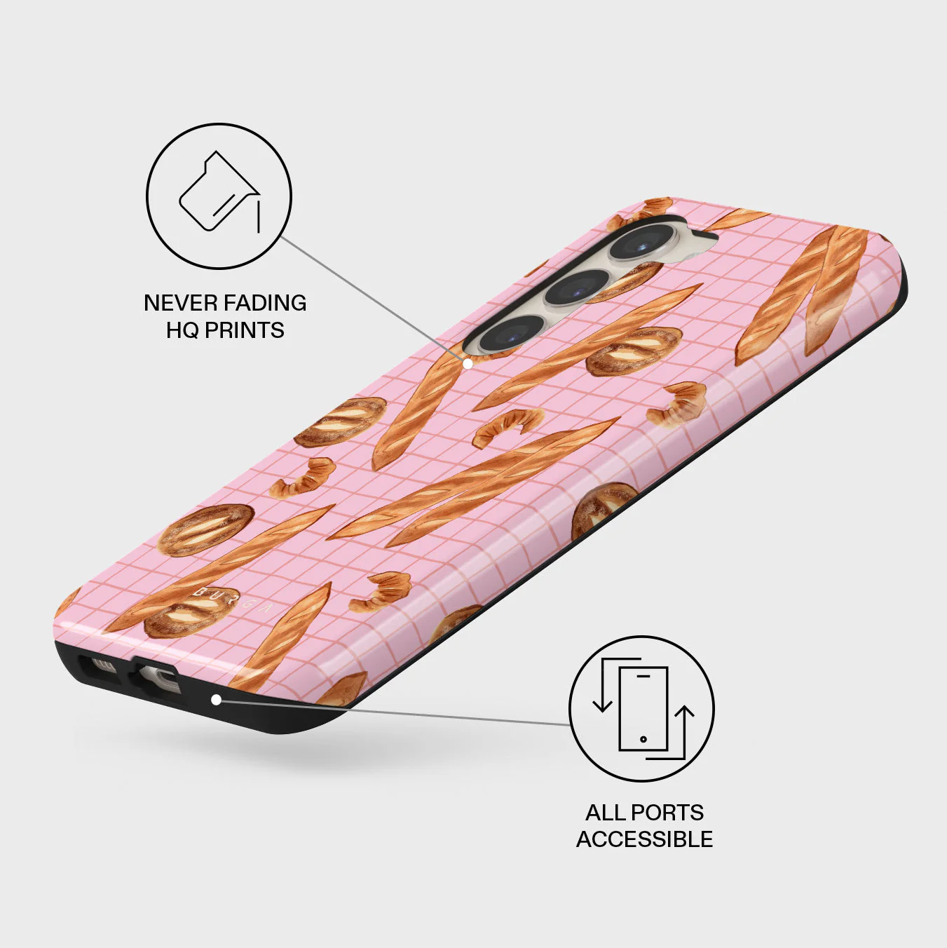 No Crumbs - Samsung Galaxy S23 Case - Image 3