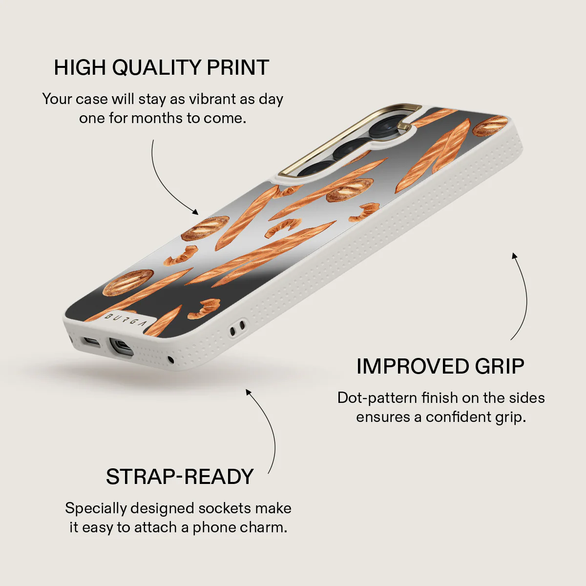 No Crumbs - Samsung Galaxy S25 Case - Image 57